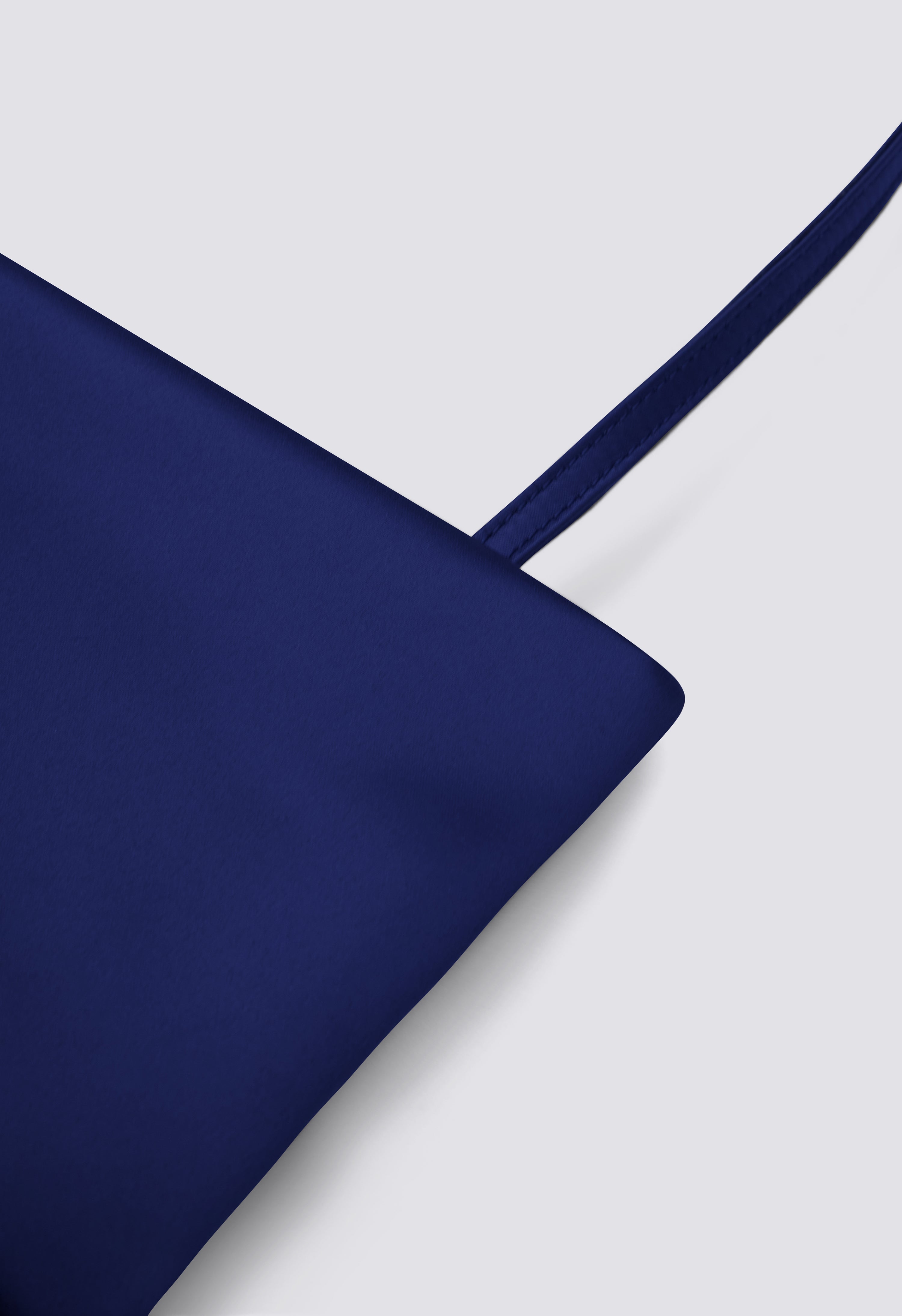 GRACE Small satin baguette bag