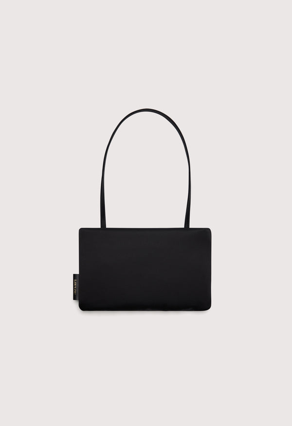 GRACE Small satin baguette bag