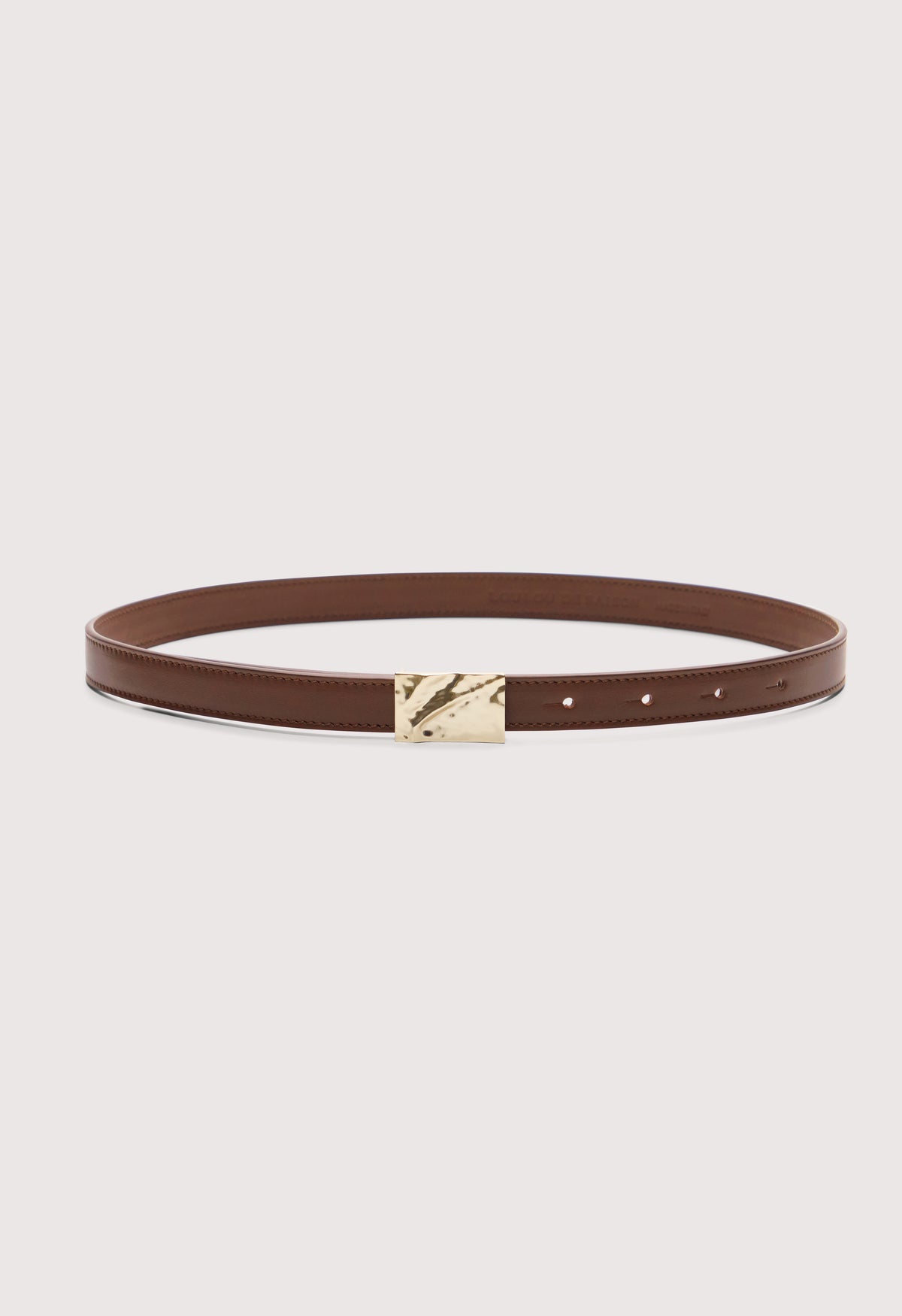 MINAR LDS Calf leather belt