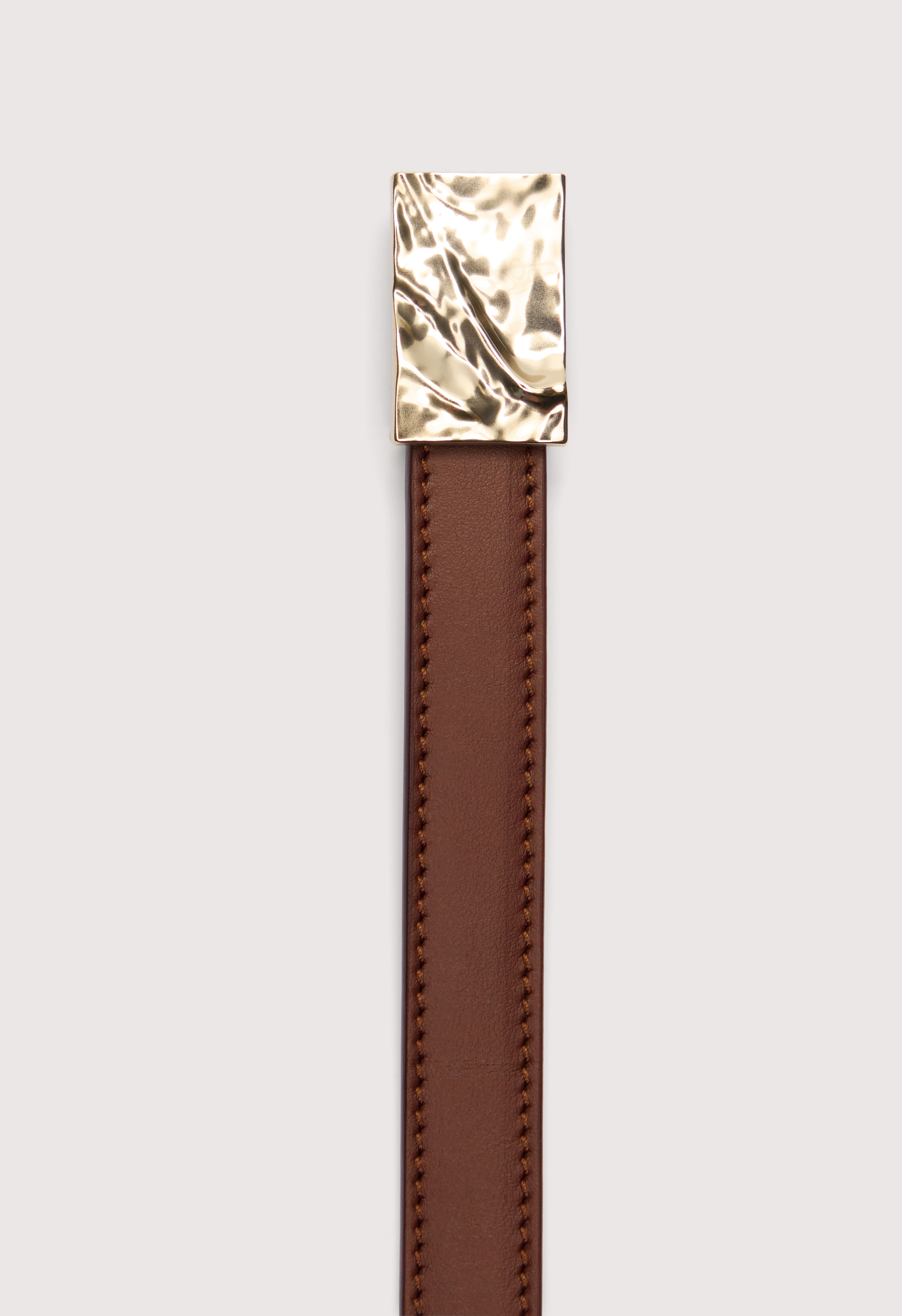 MINAR LDS Calf leather belt