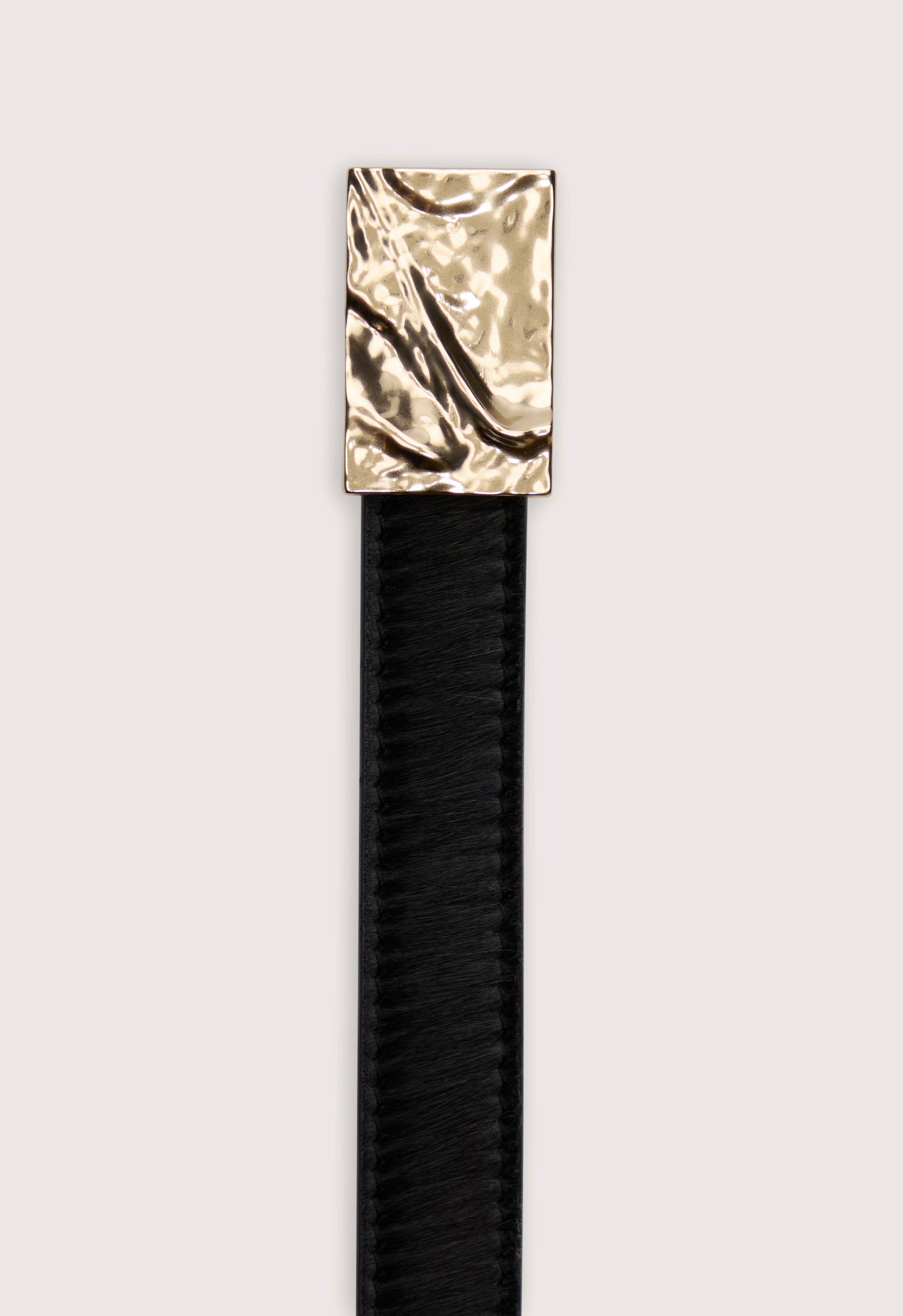 MORGAN LDS Pony-effect leather belt