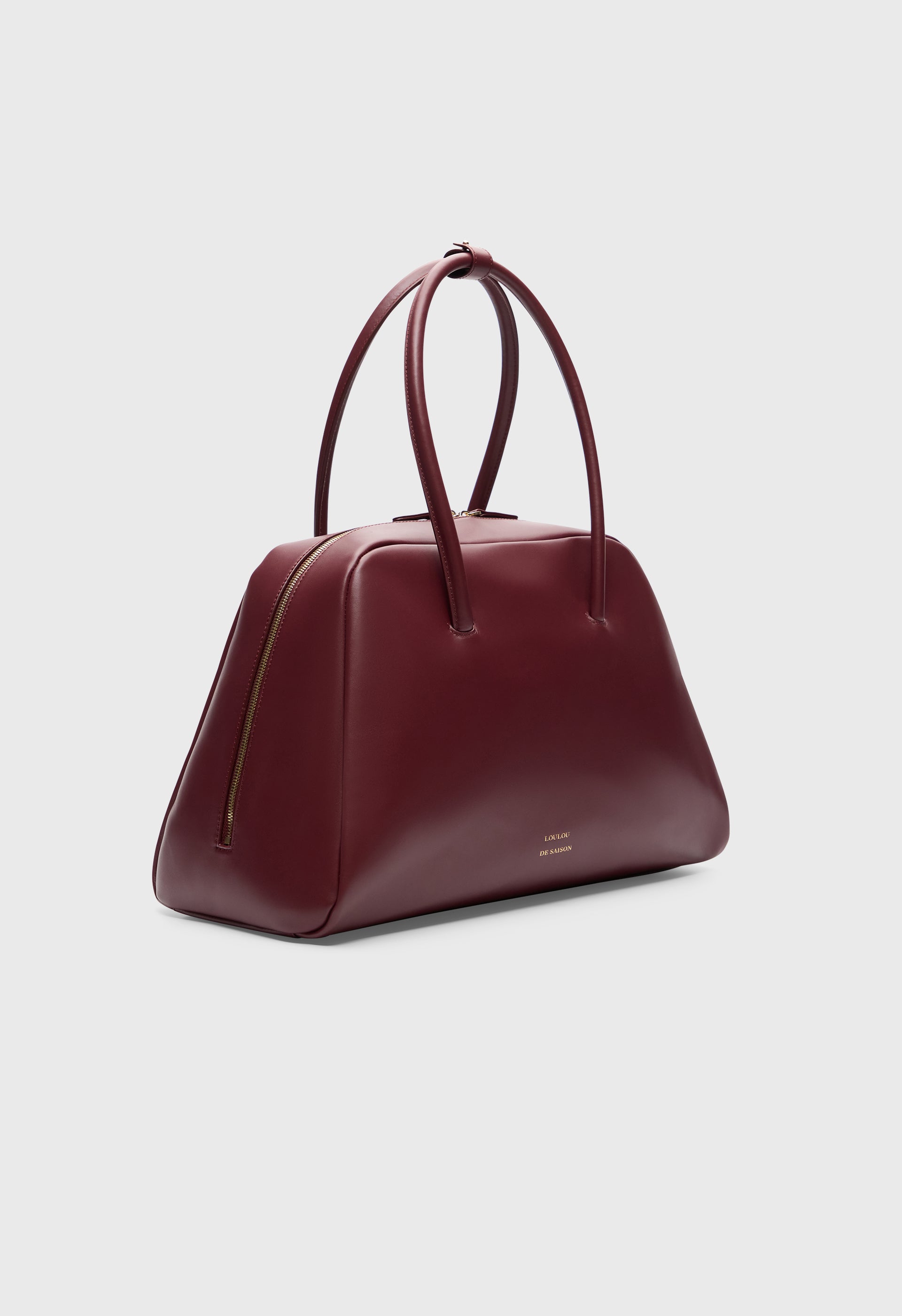 BUCKLEY Leather bowling bag