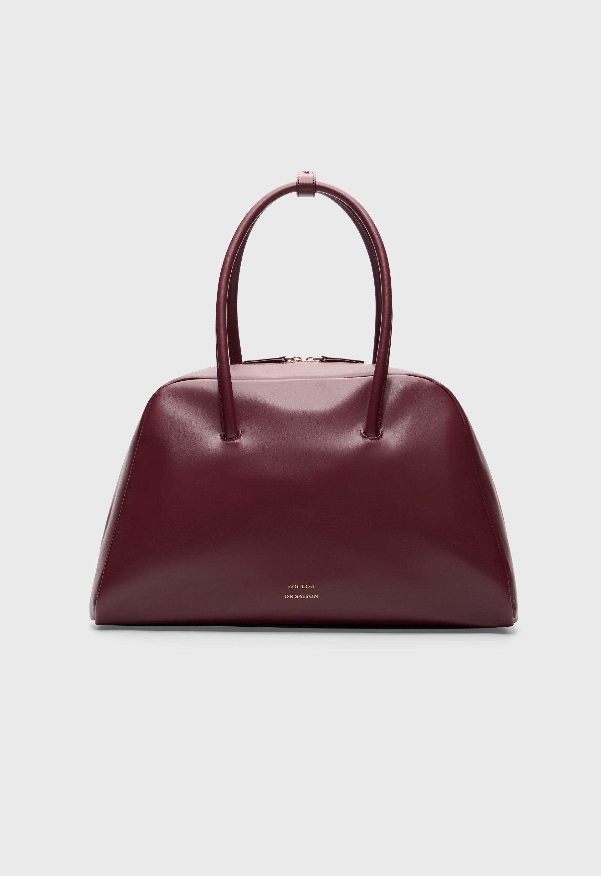 BUCKLEY Leather bowling bag