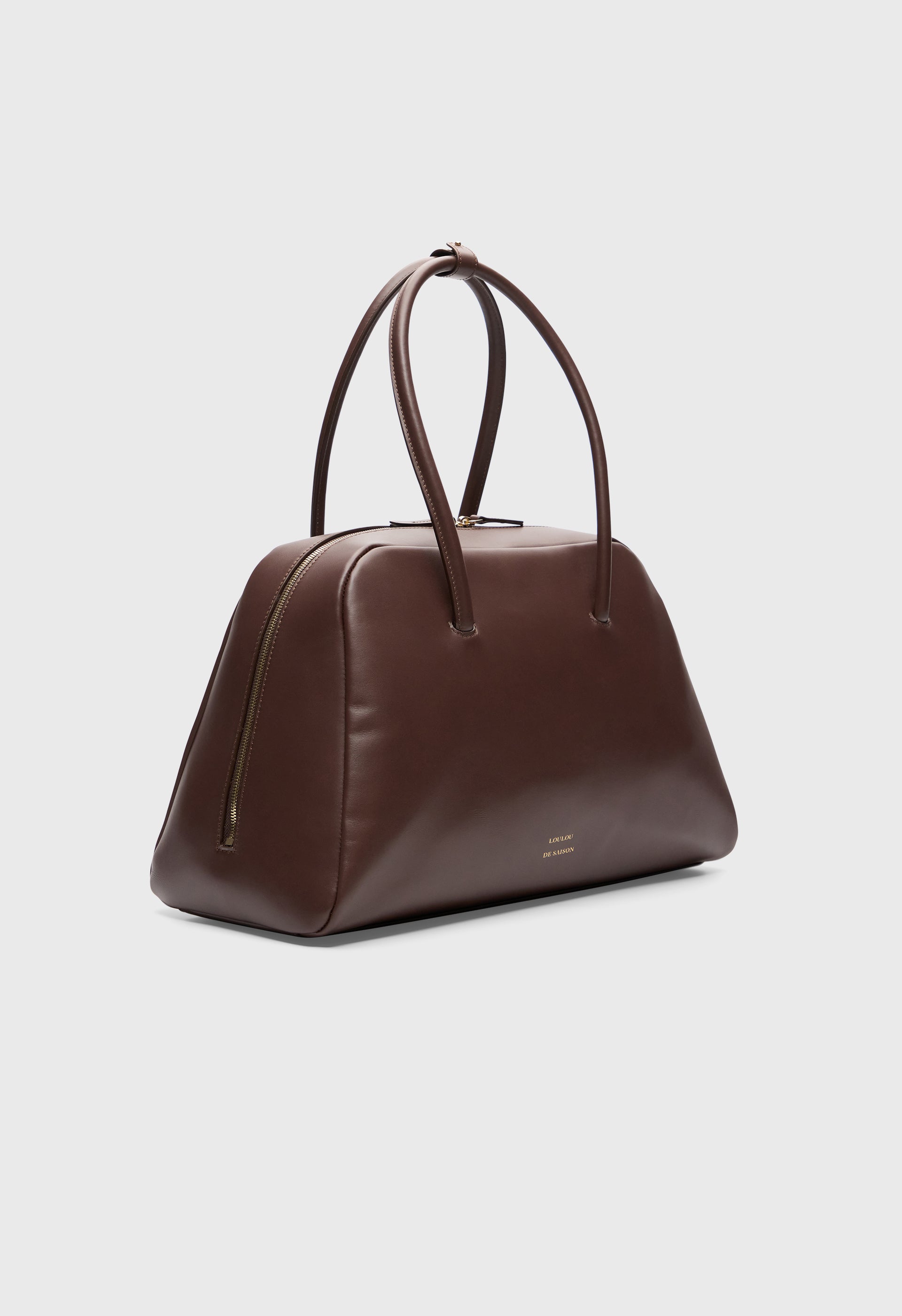 BUCKLEY Leather bowling bag
