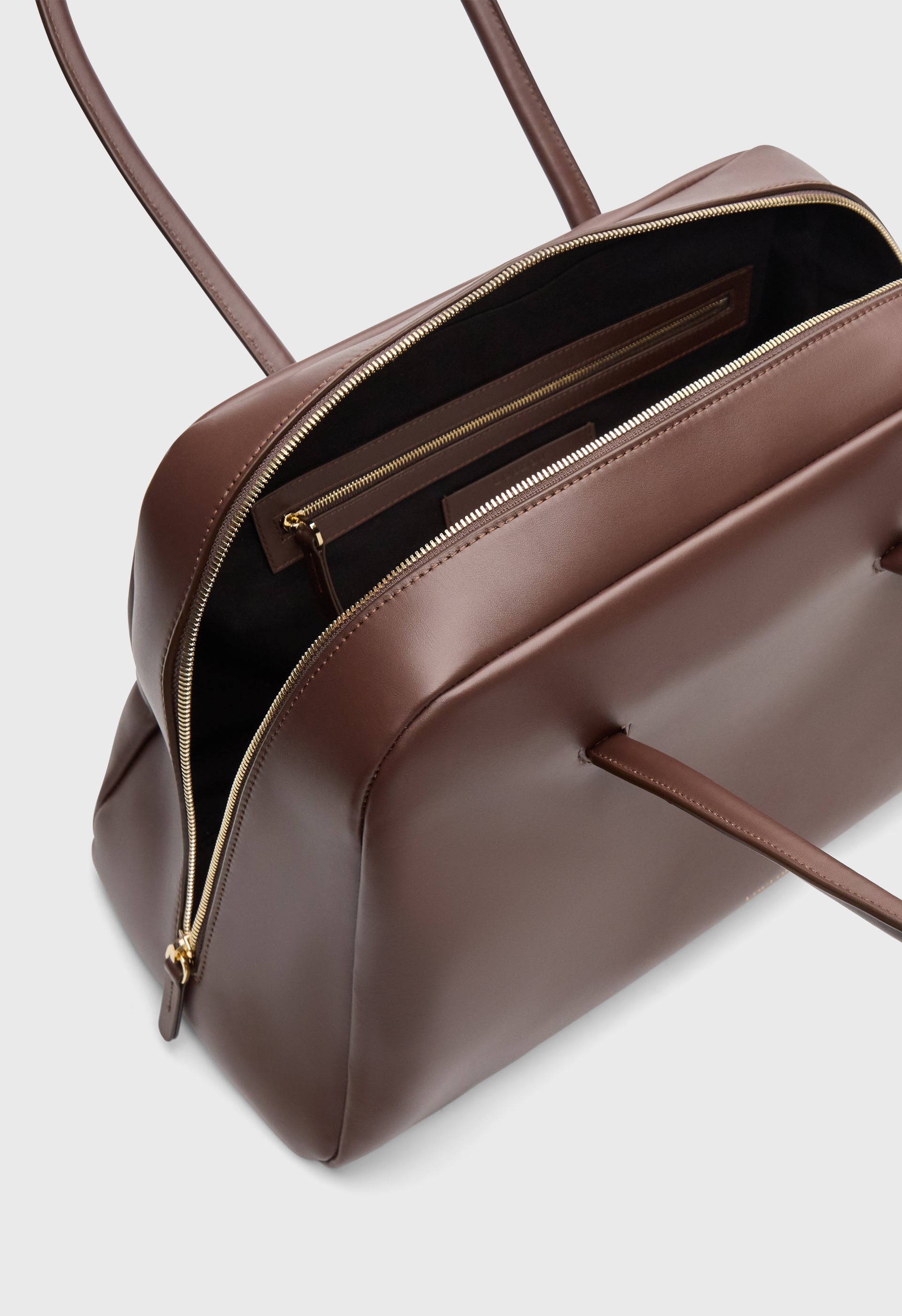 BUCKLEY Leather bowling bag