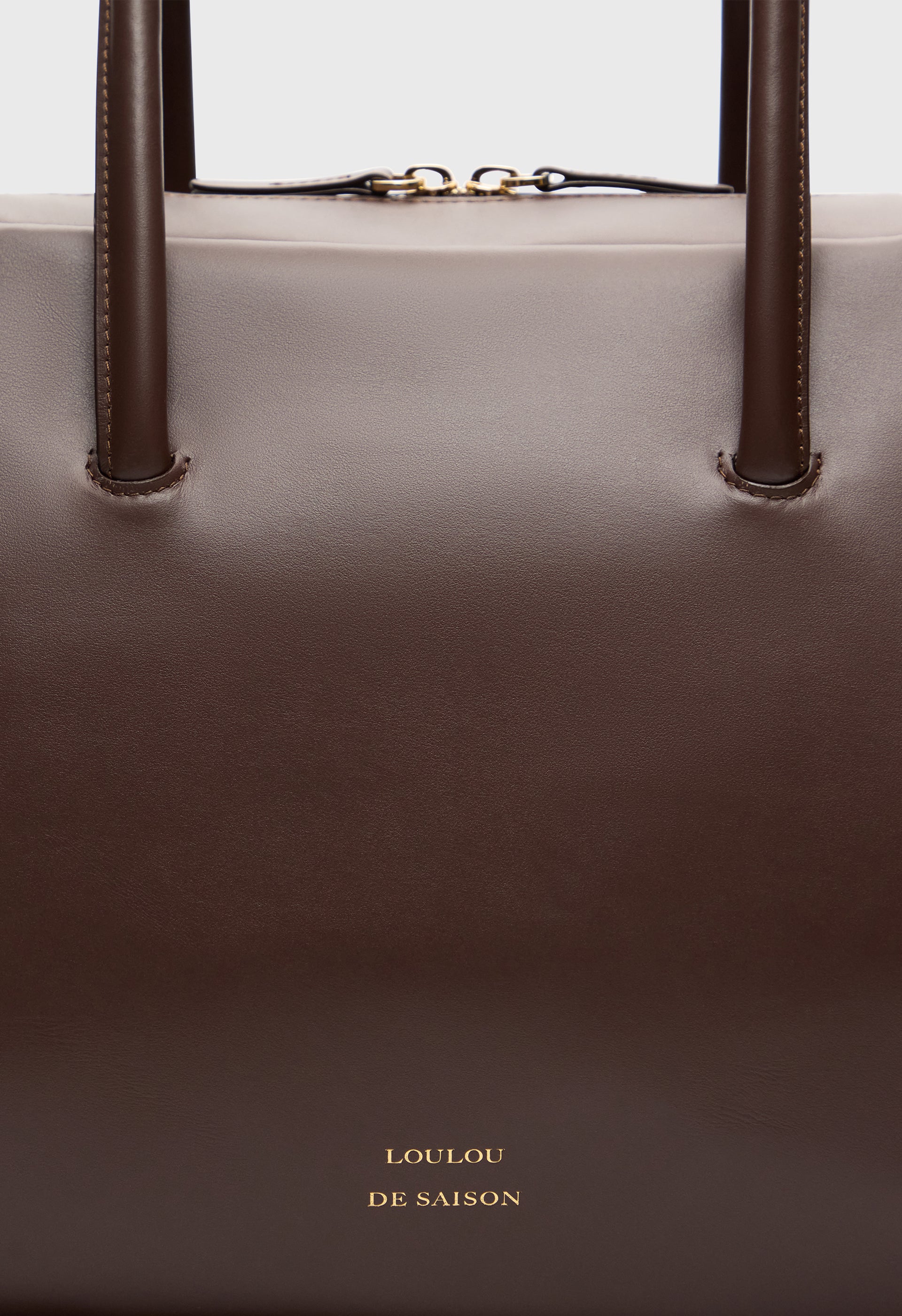 BUCKLEY Leather bowling bag