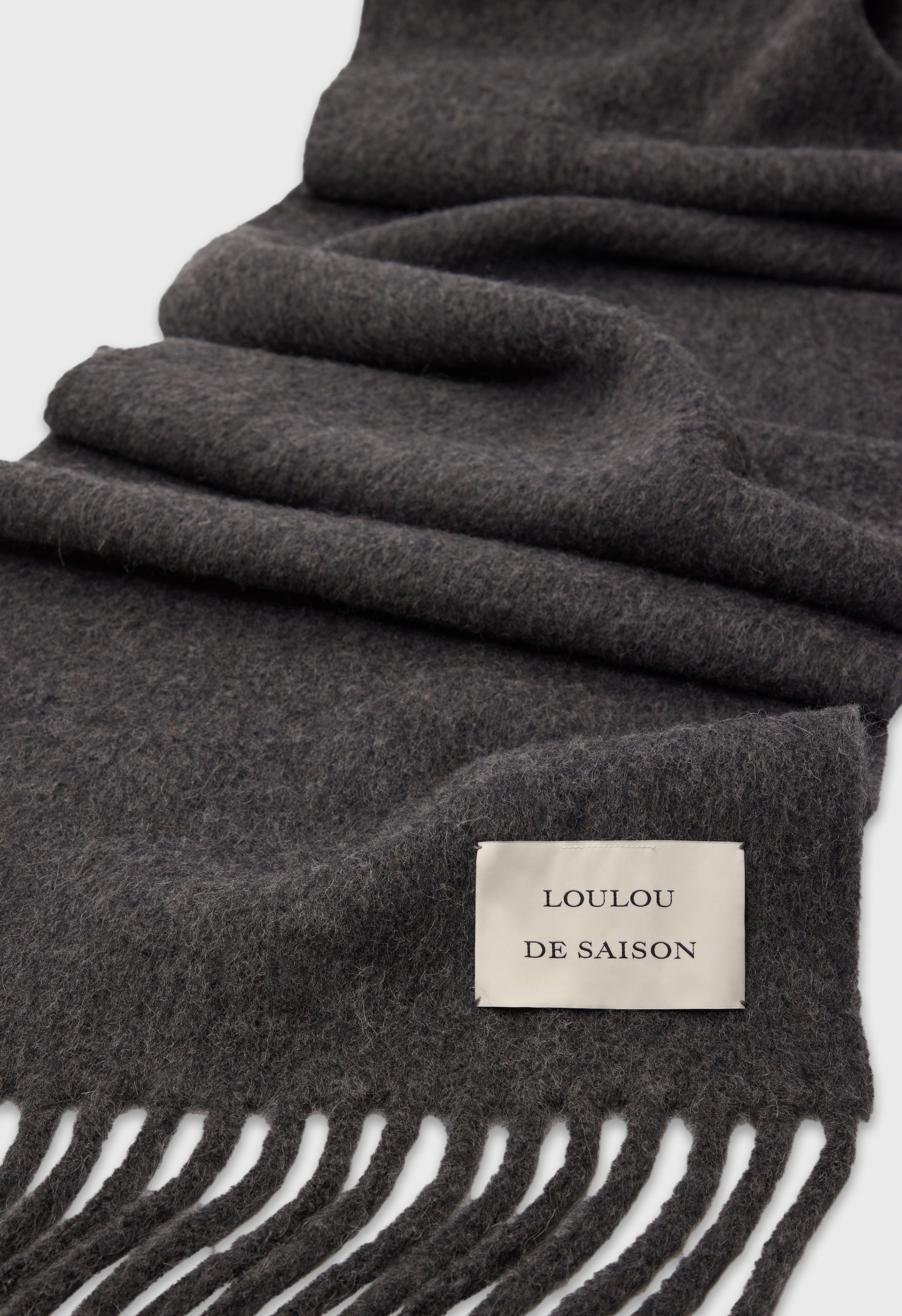 SANTO Alpaca wool scarf