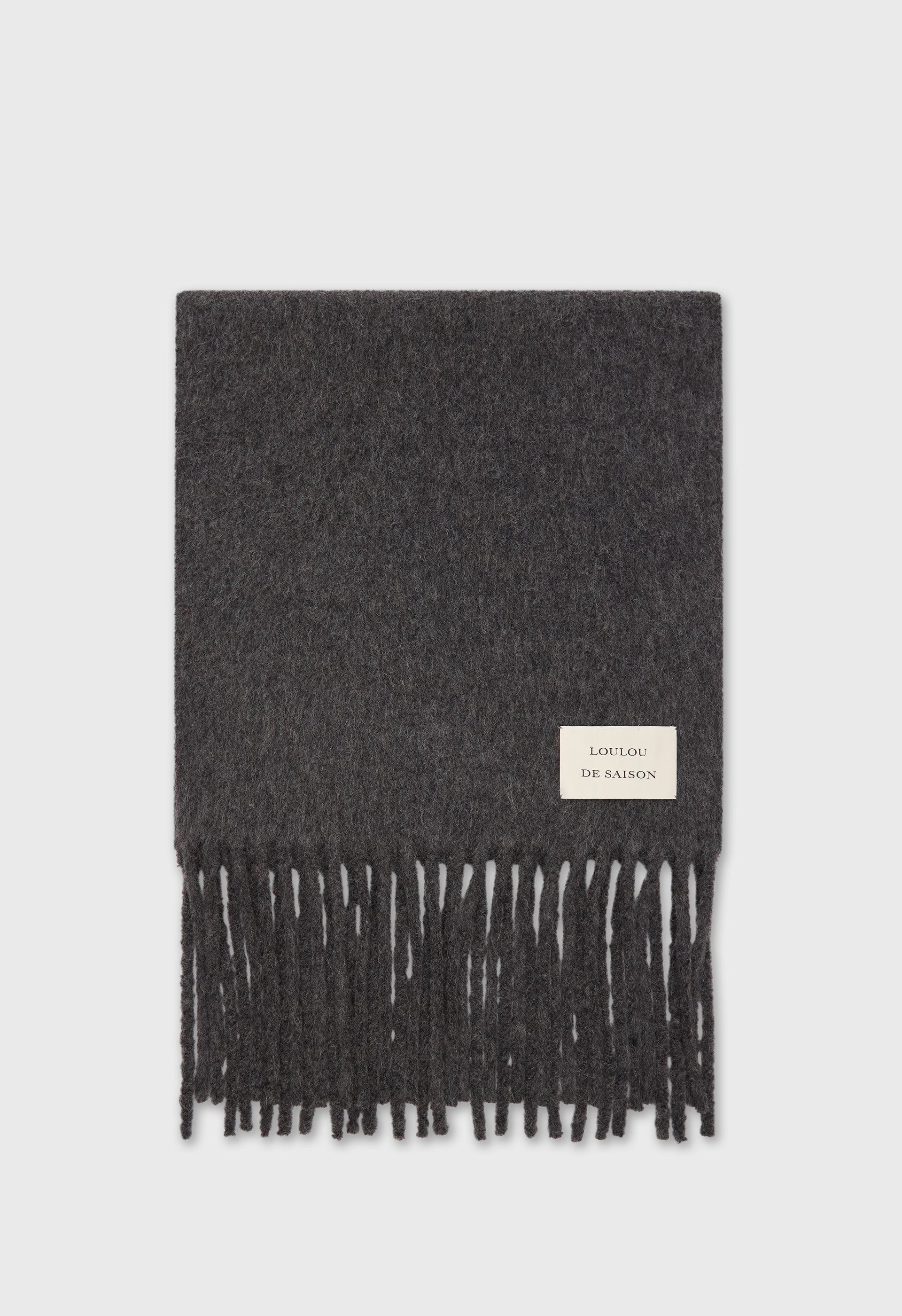 SANTO Alpaca wool scarf