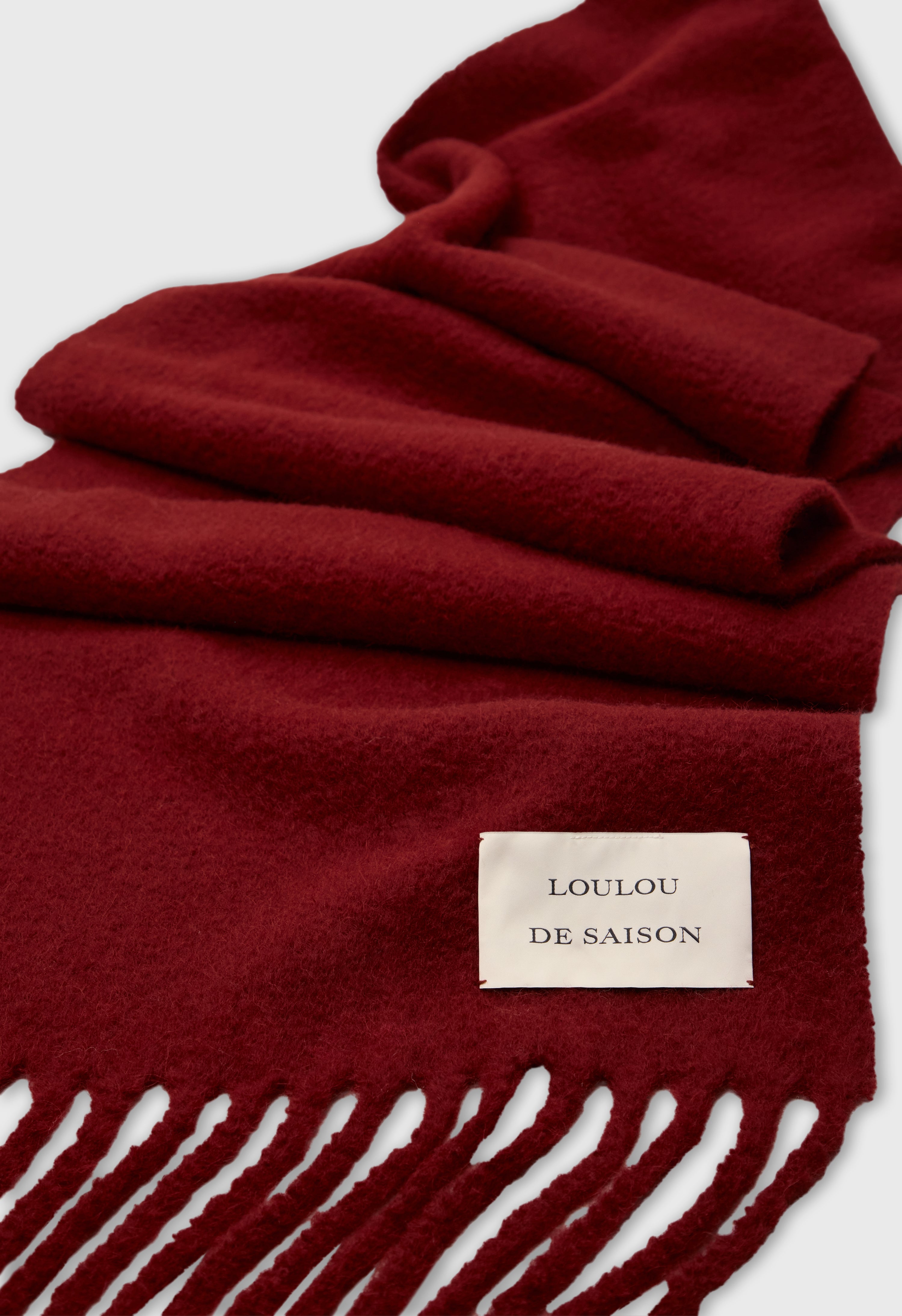 SANTO Écharpe en alpaga