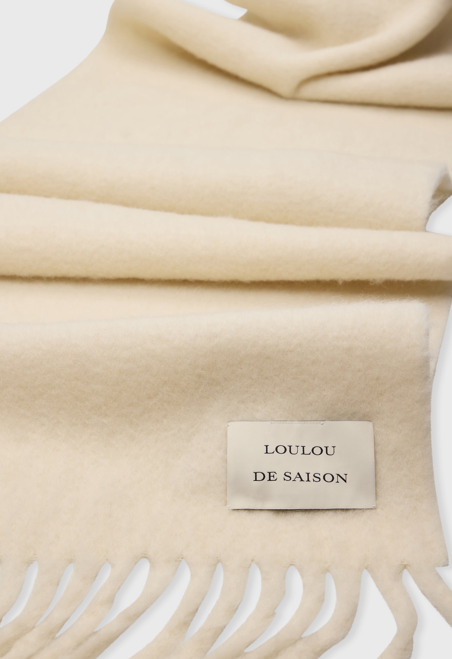 SANTO Alpaca wool scarf