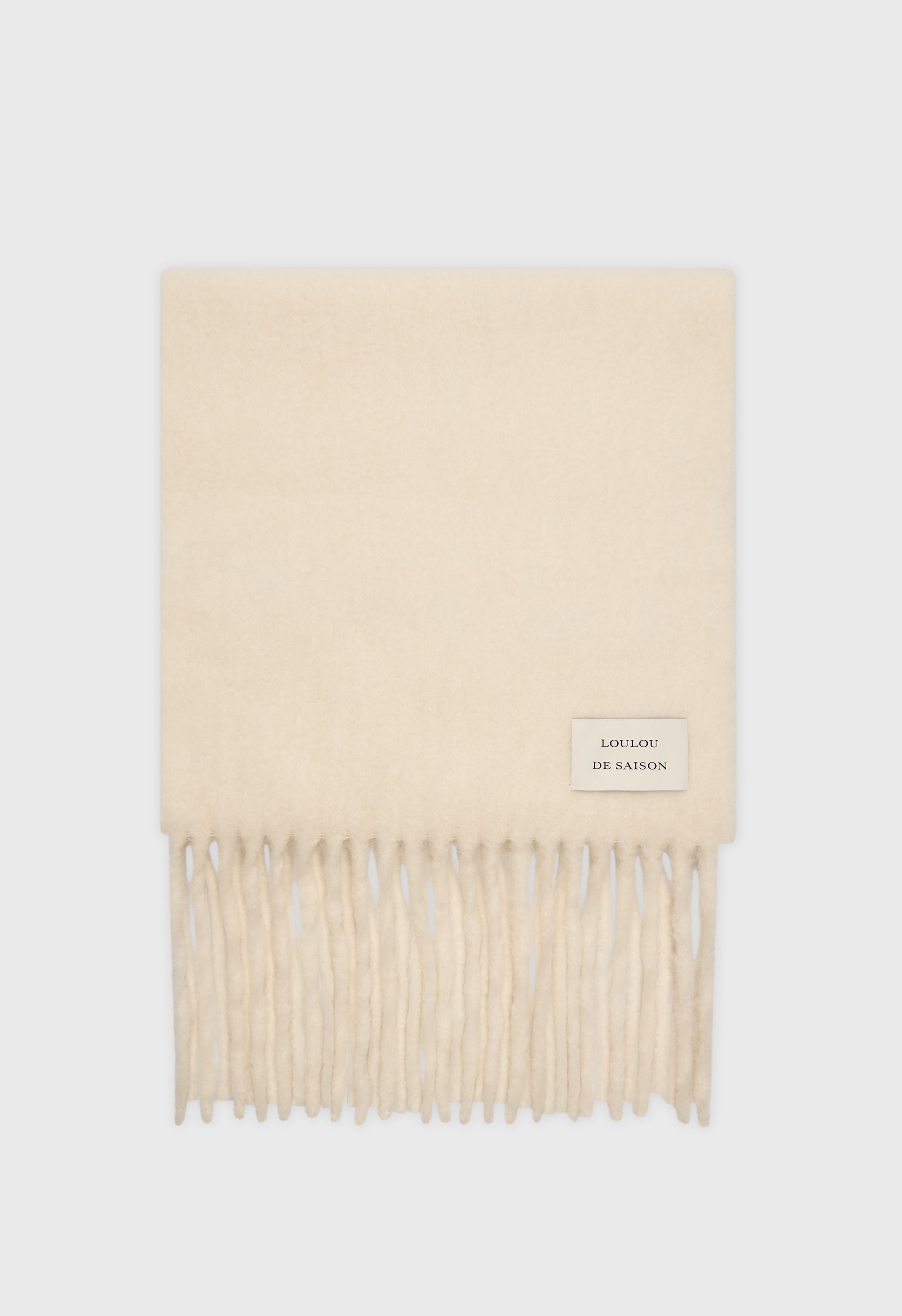 SANTO Alpaca wool scarf