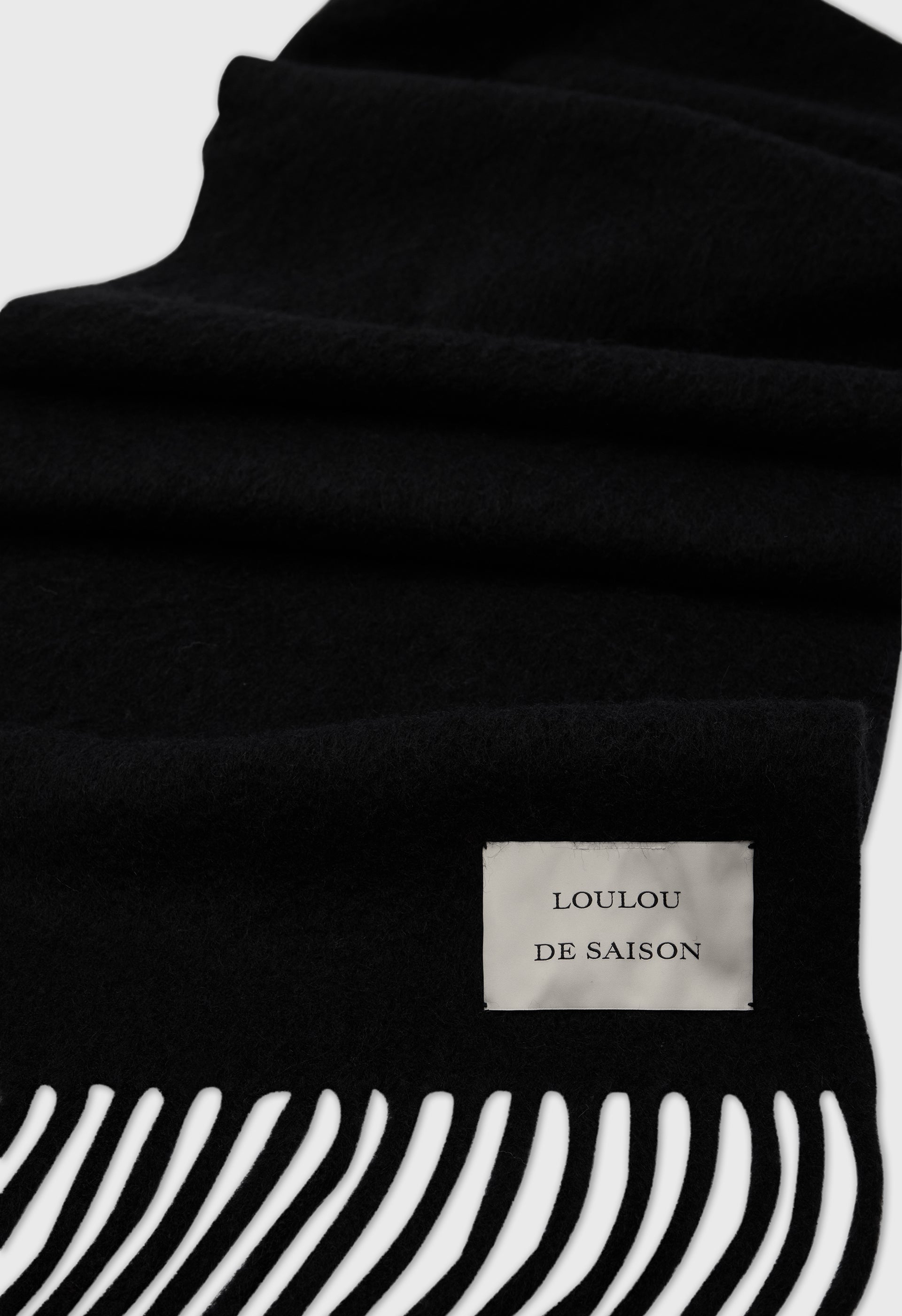 SANTO Alpaca wool scarf