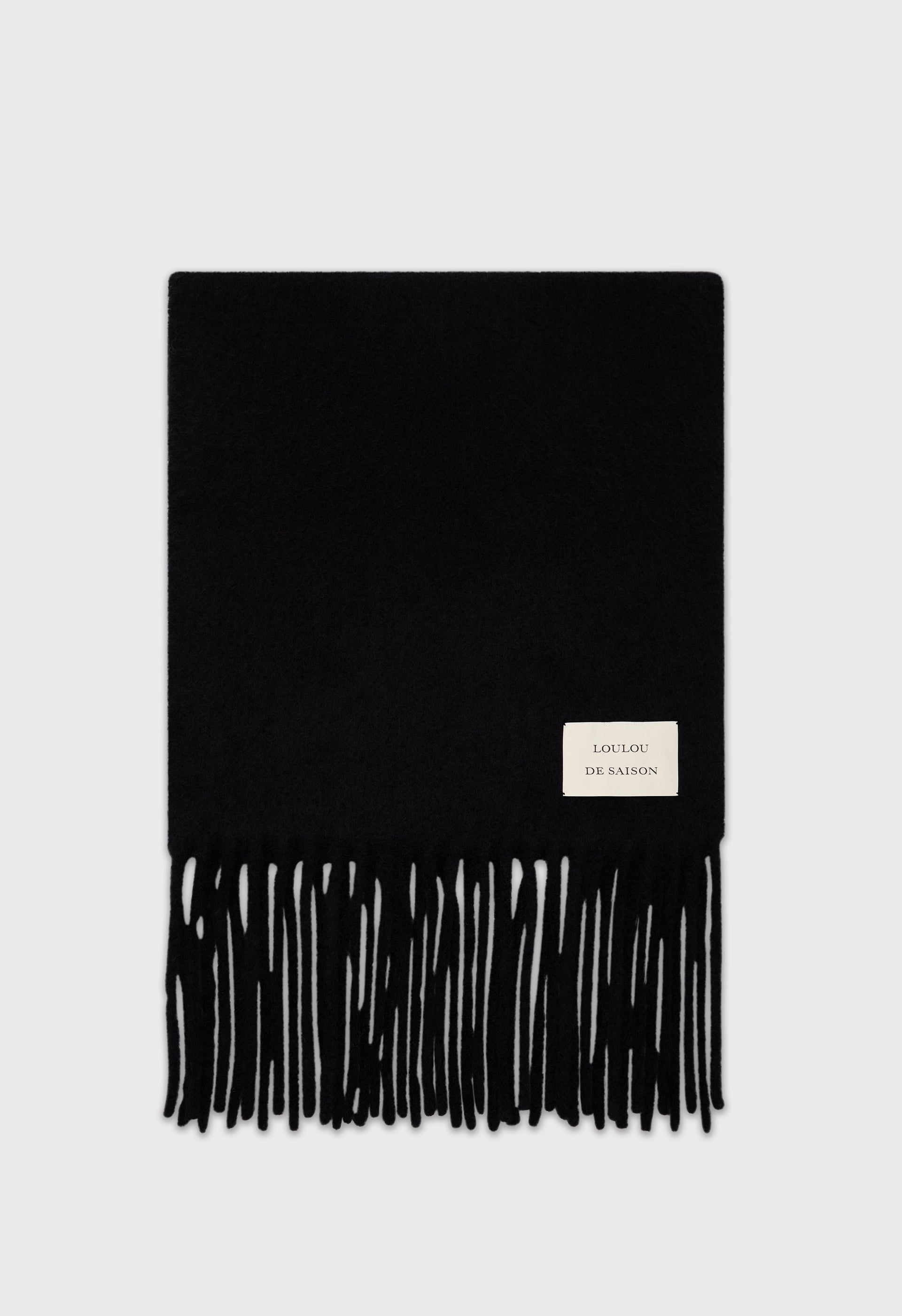 SANTO Alpaca wool scarf