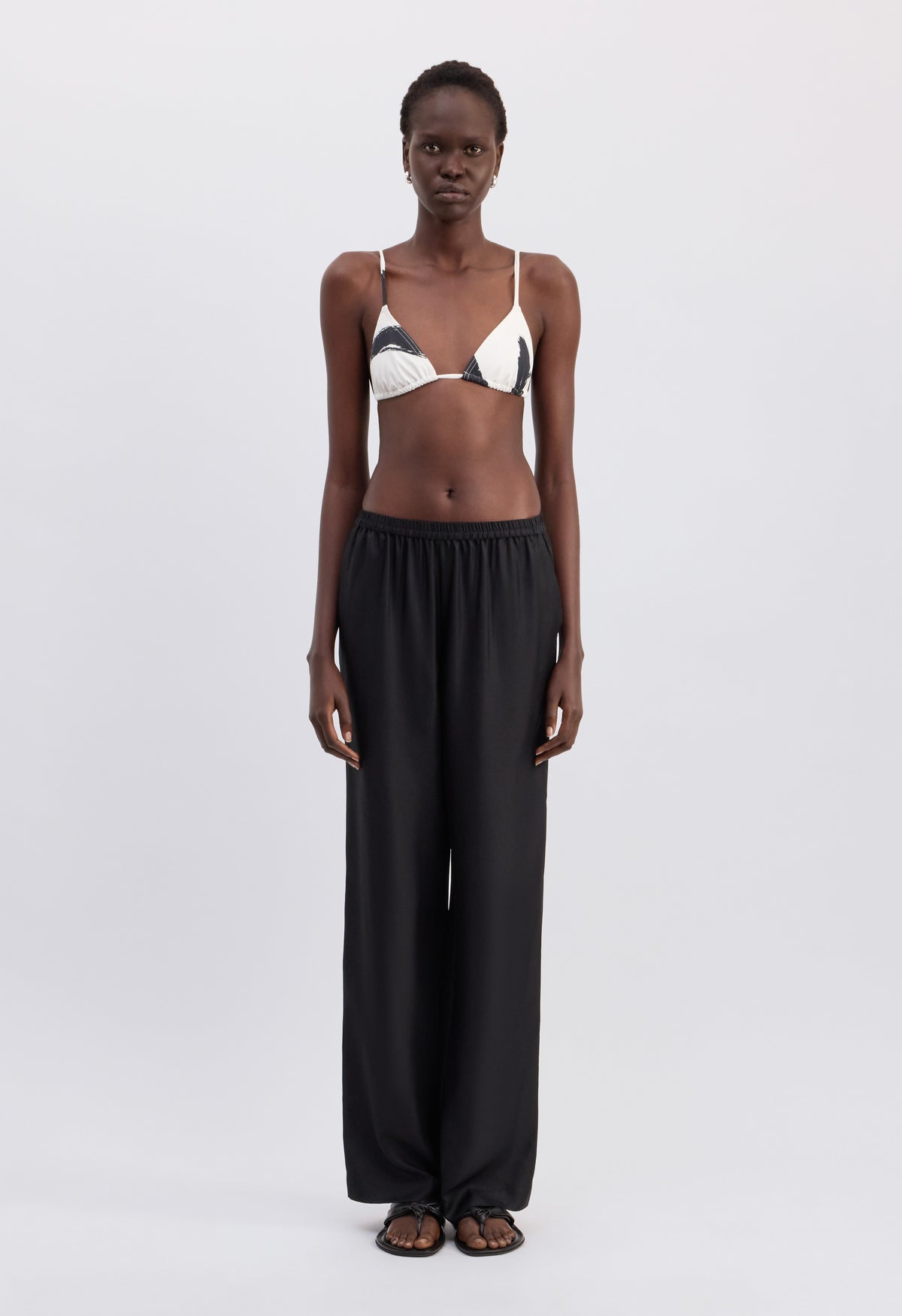 EREA TOP Printed triangle bikini top
