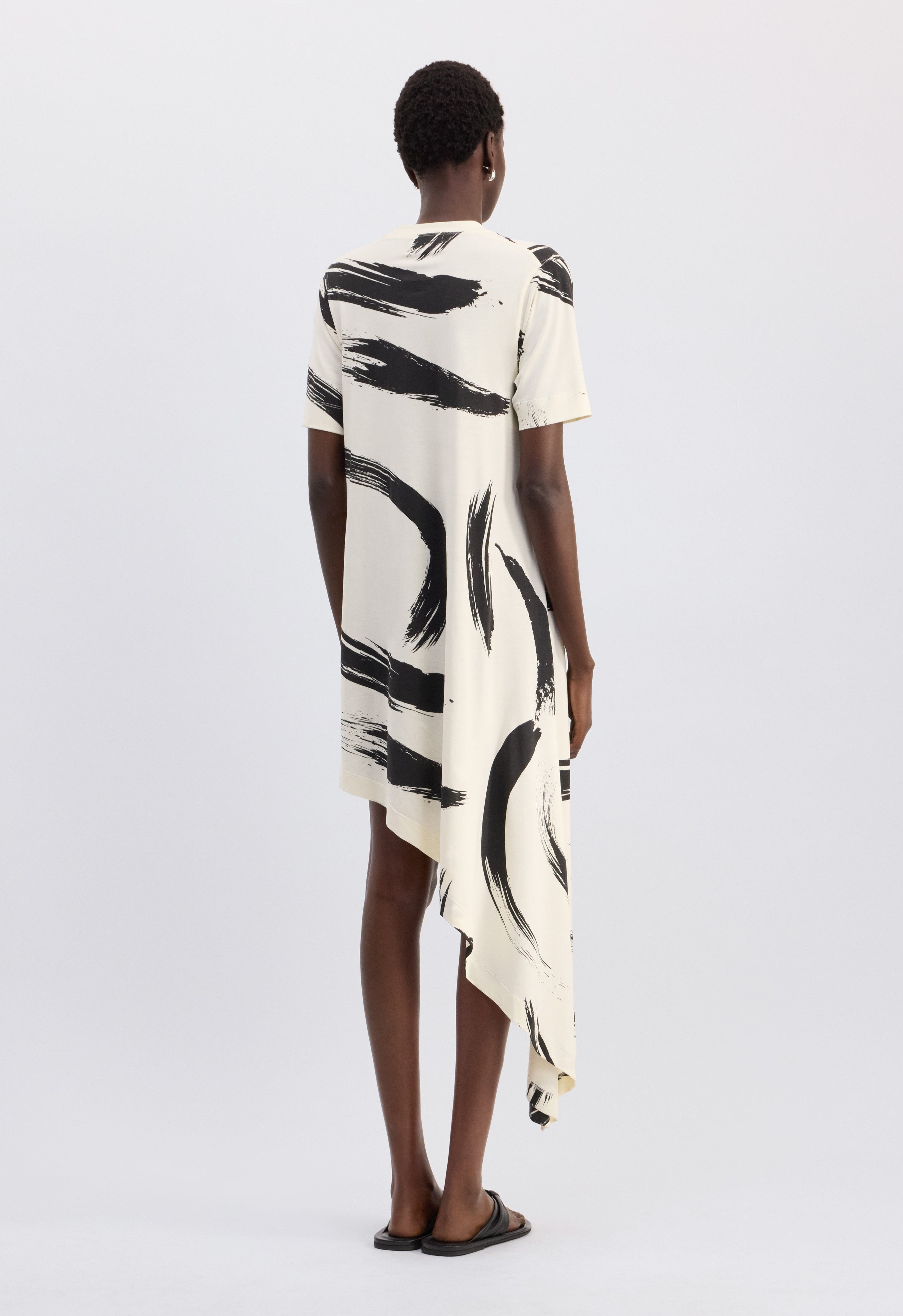 LIYA Asymmetrical Supima cotton dress