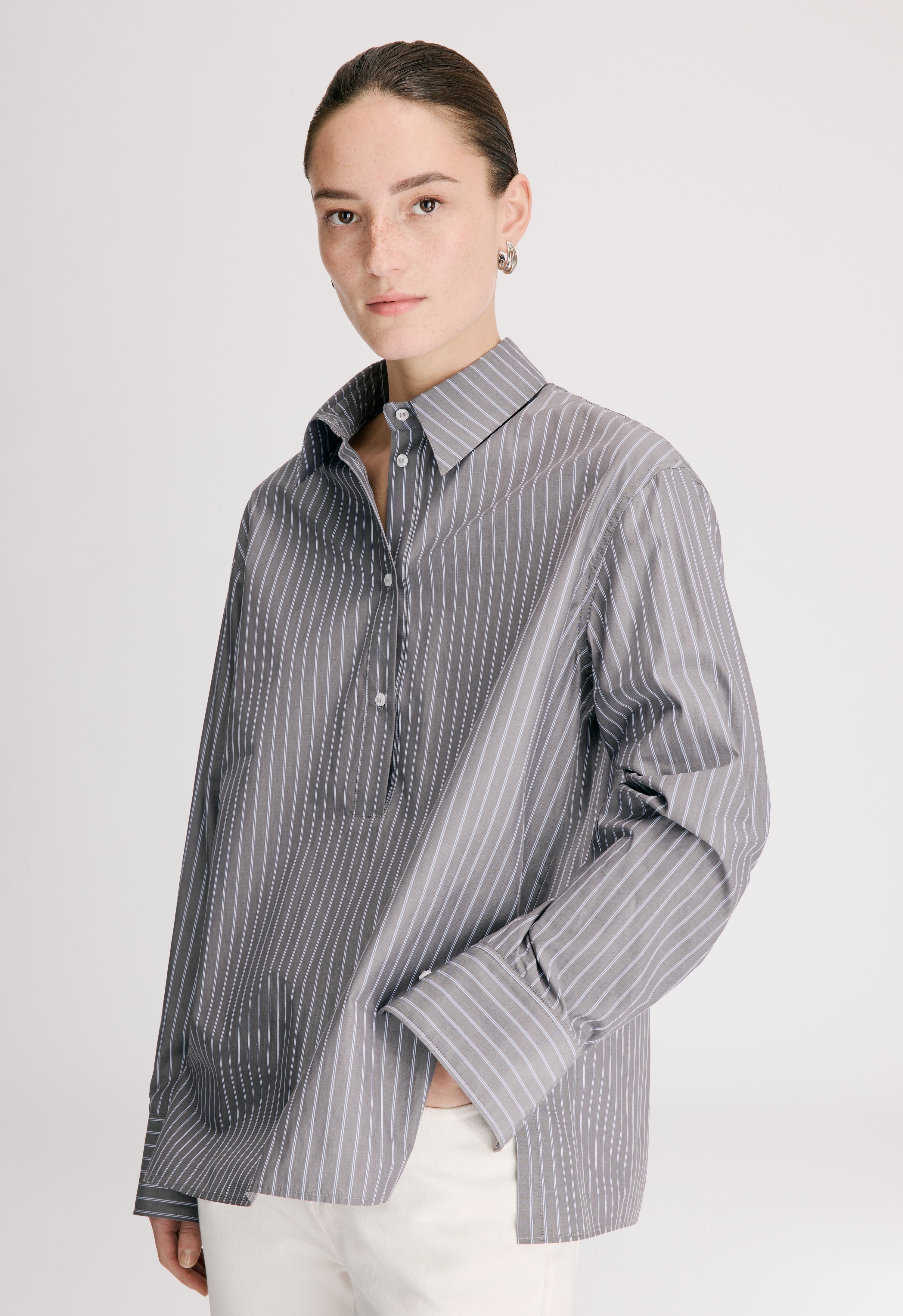 COLTON Chemise en popeline de coton