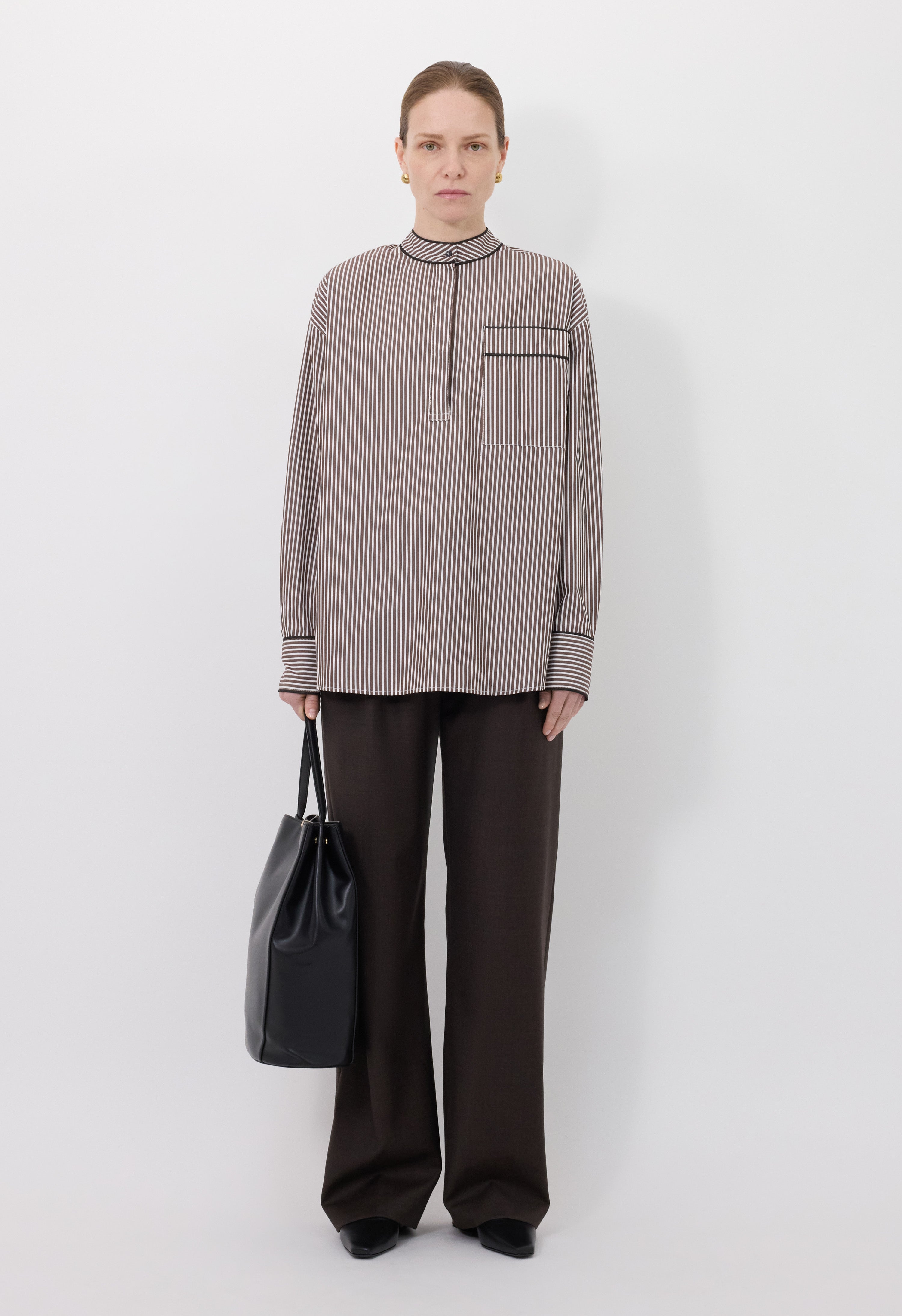 VERNA Cotton poplin shirt