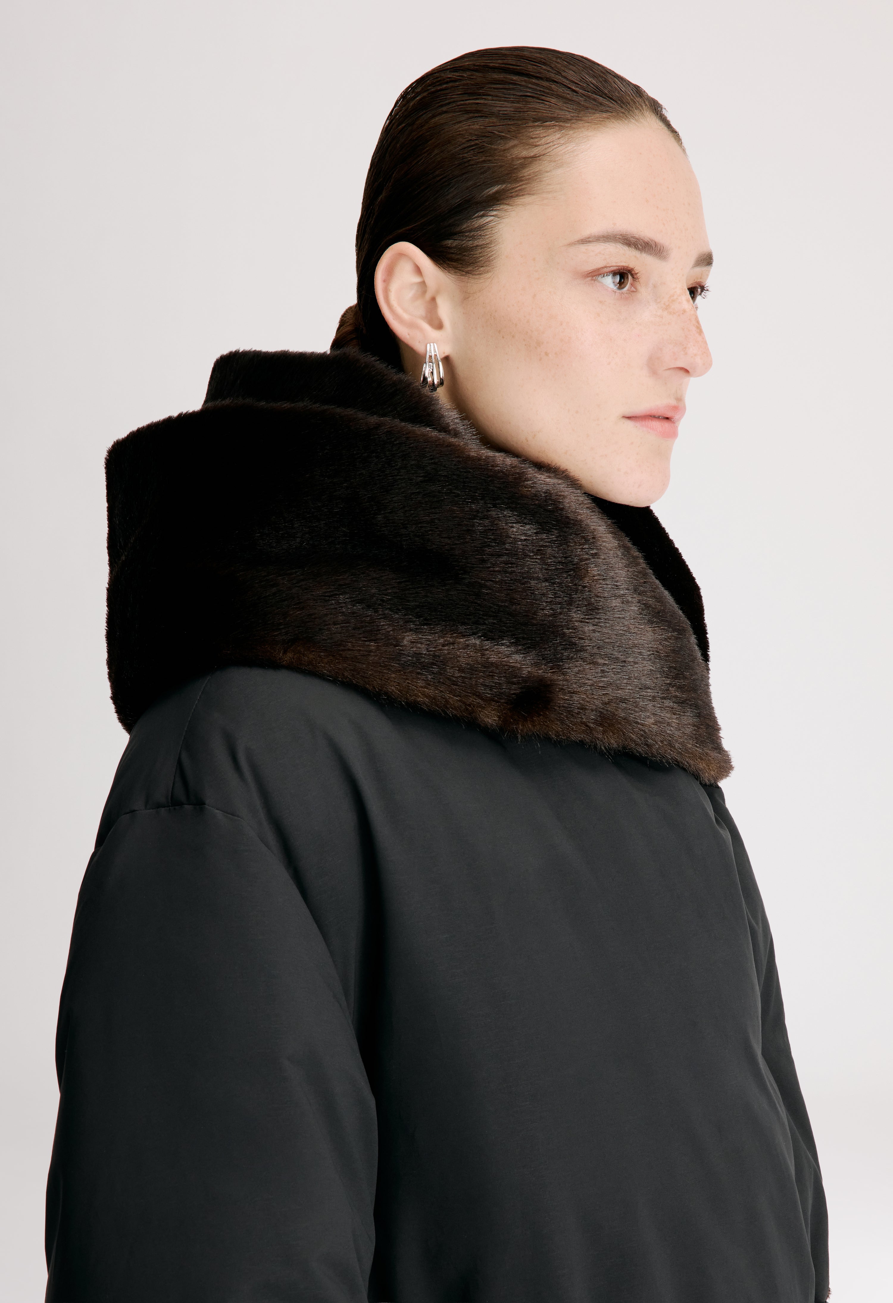 DARCY Midi down coat