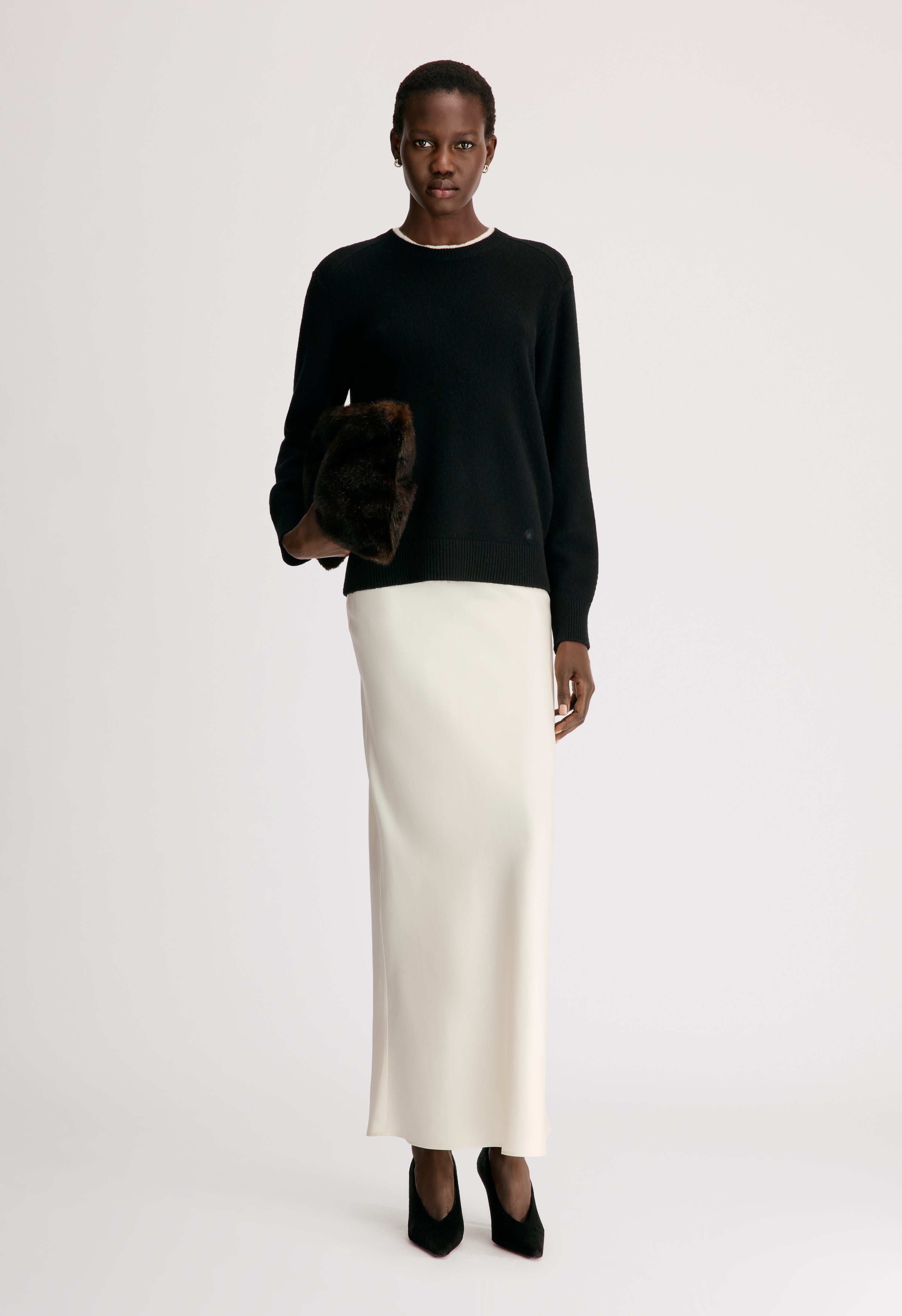 OTIS Bicolor cashmere sweater