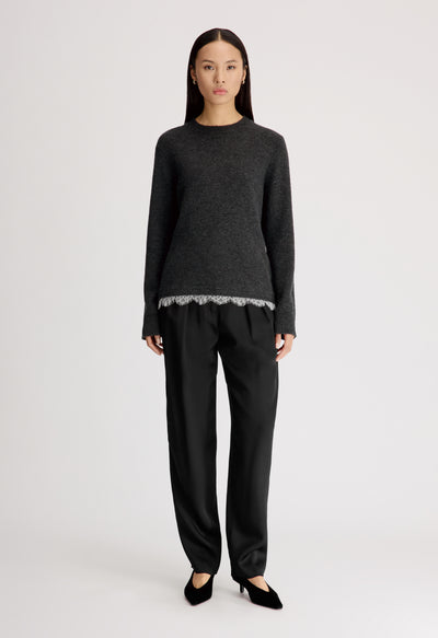 ARVO Lace trim sweater