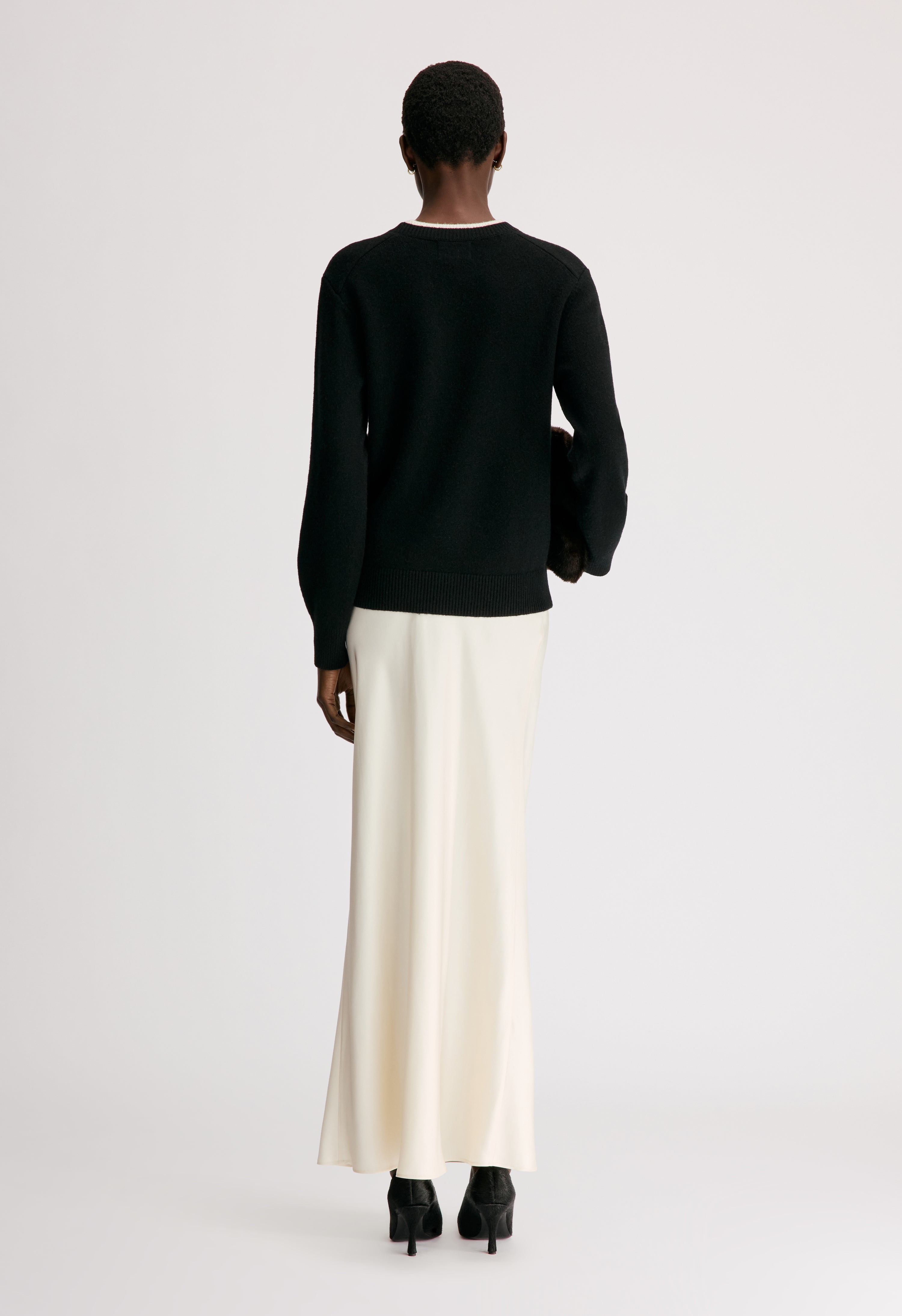 OTIS Bicolor cashmere sweater
