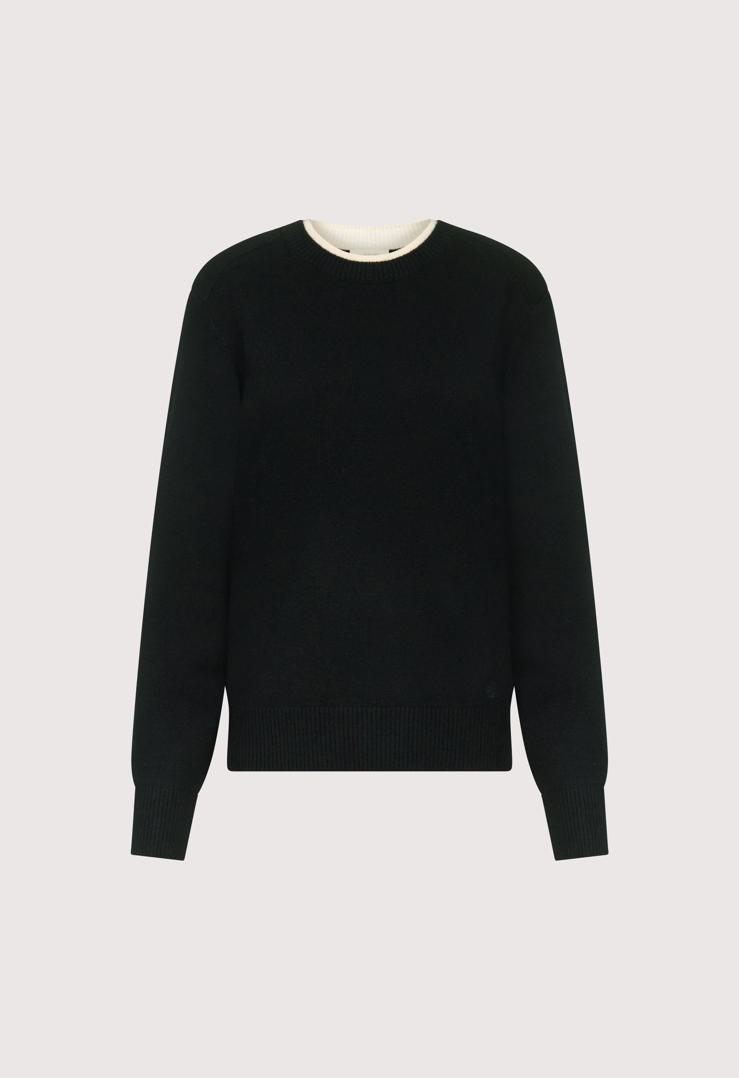 OTIS Bicolor cashmere sweater