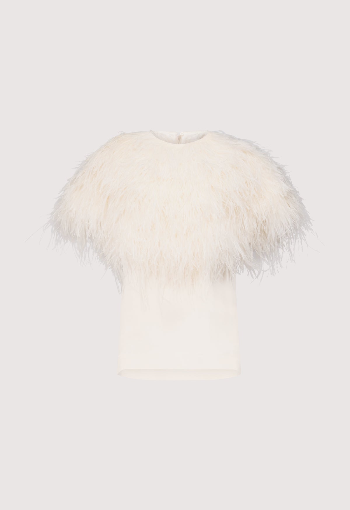 IONA Ostrich feathers top