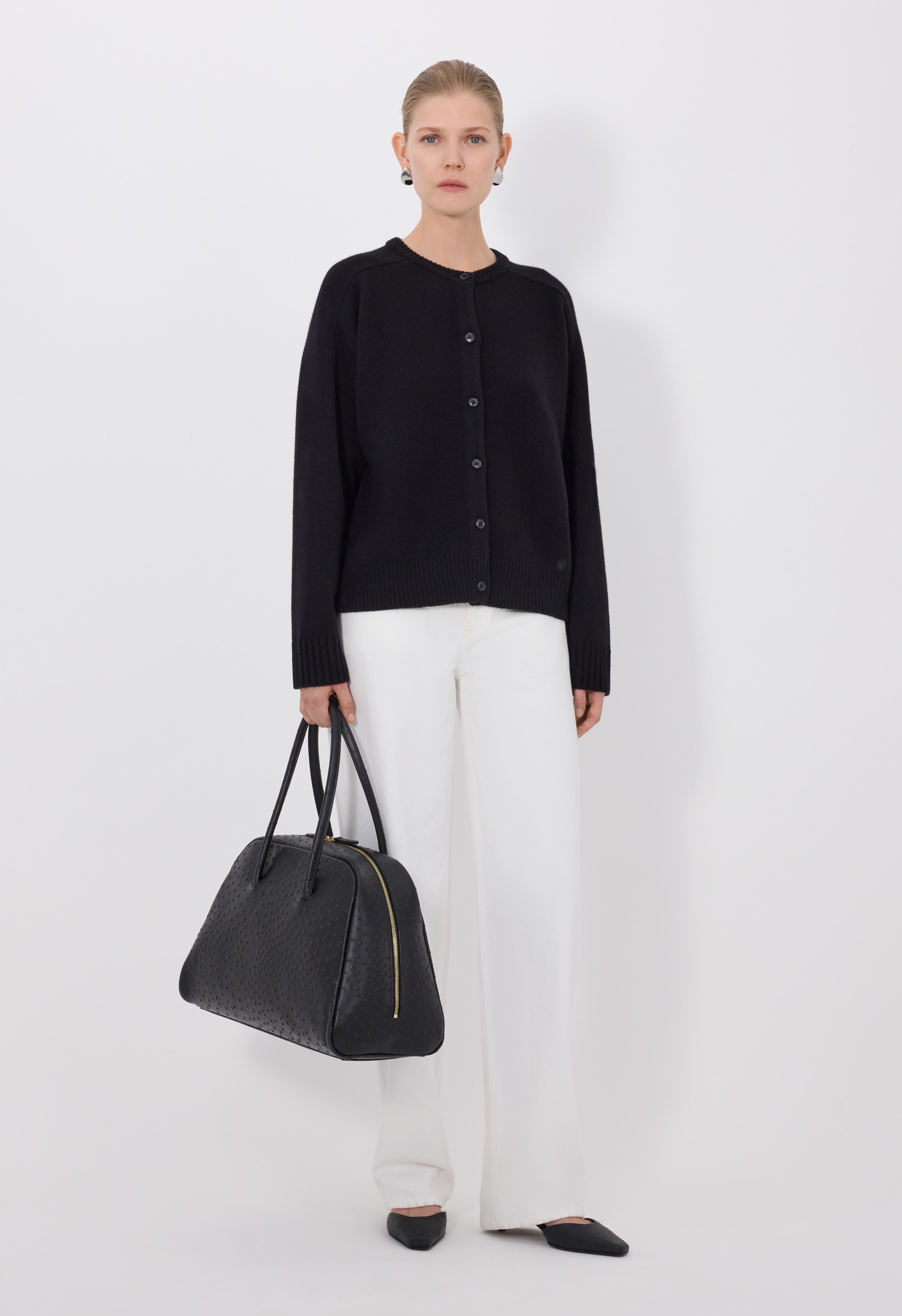 AIDAR LDS Wool cashmere cardigan