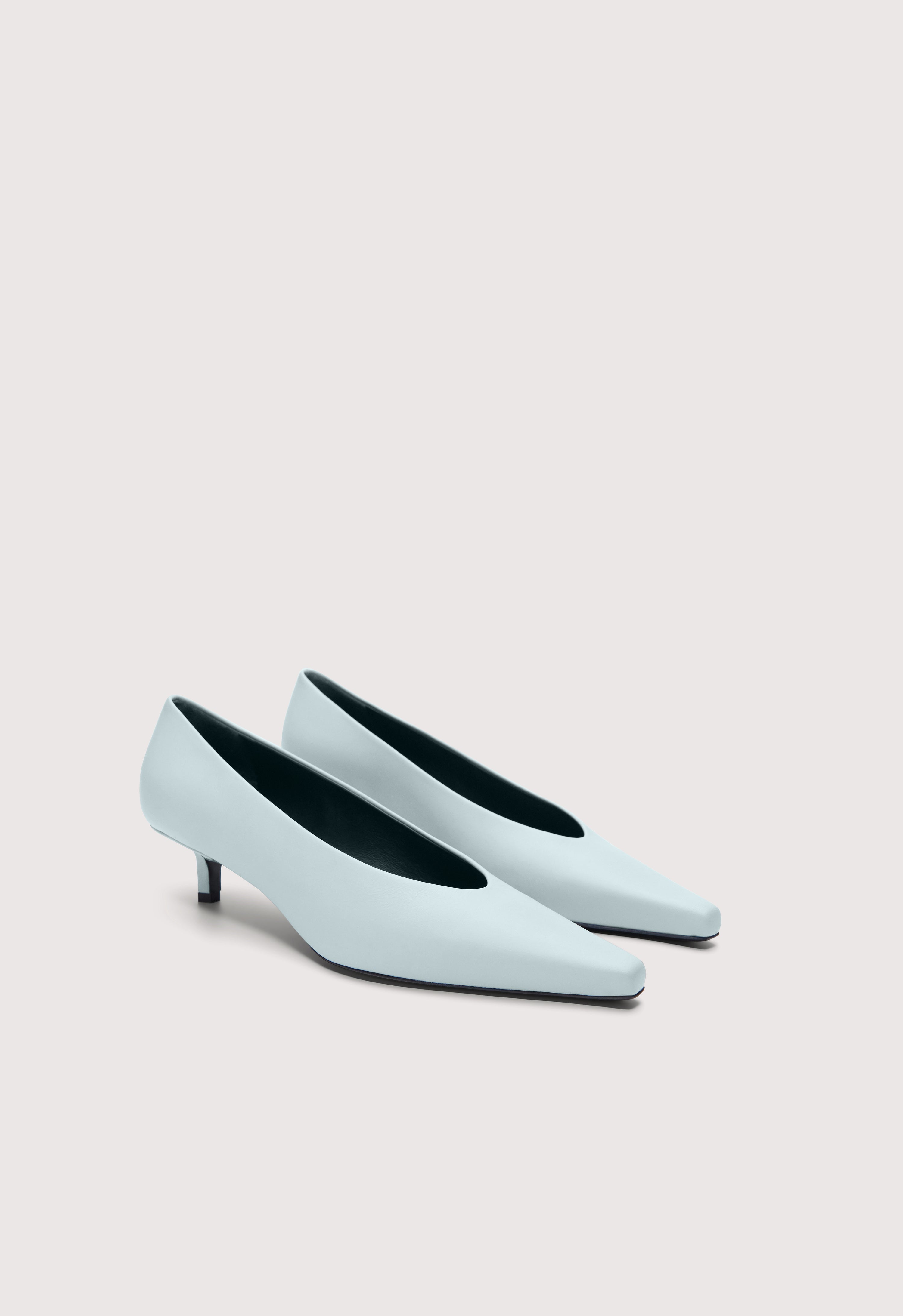 ALANI Calf leather kitten heels