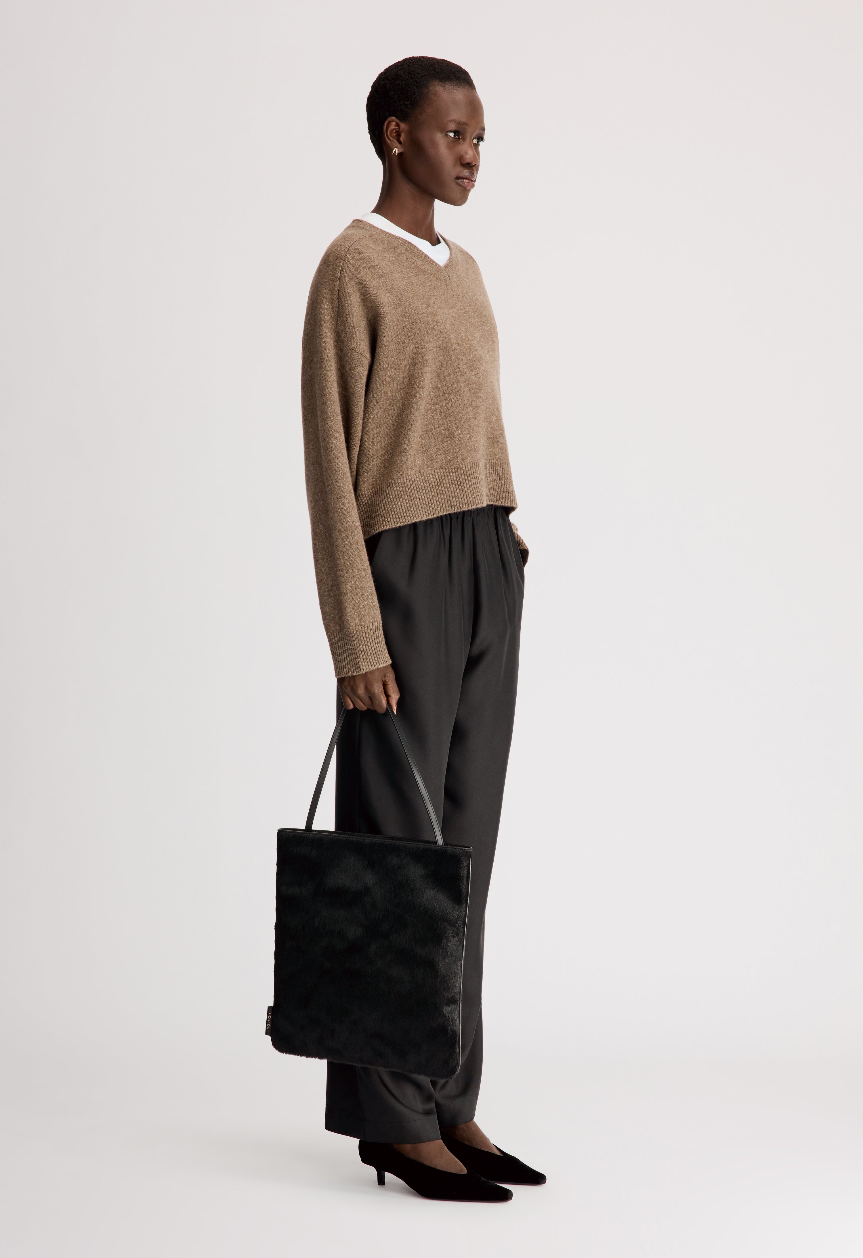 ALERA LDS Pantalon en sergé de soie