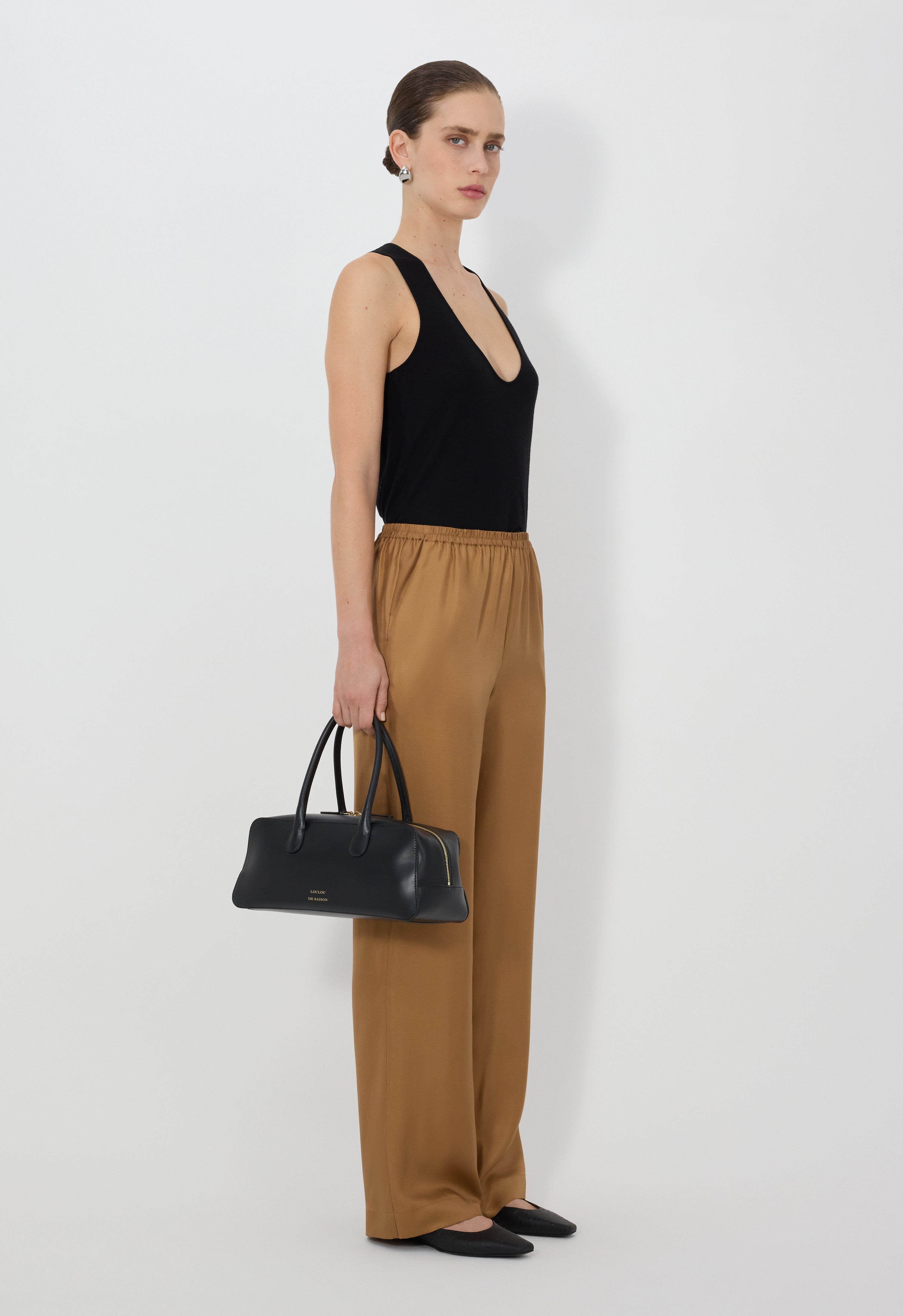 ALERA LDS Pantalon en sergé de soie