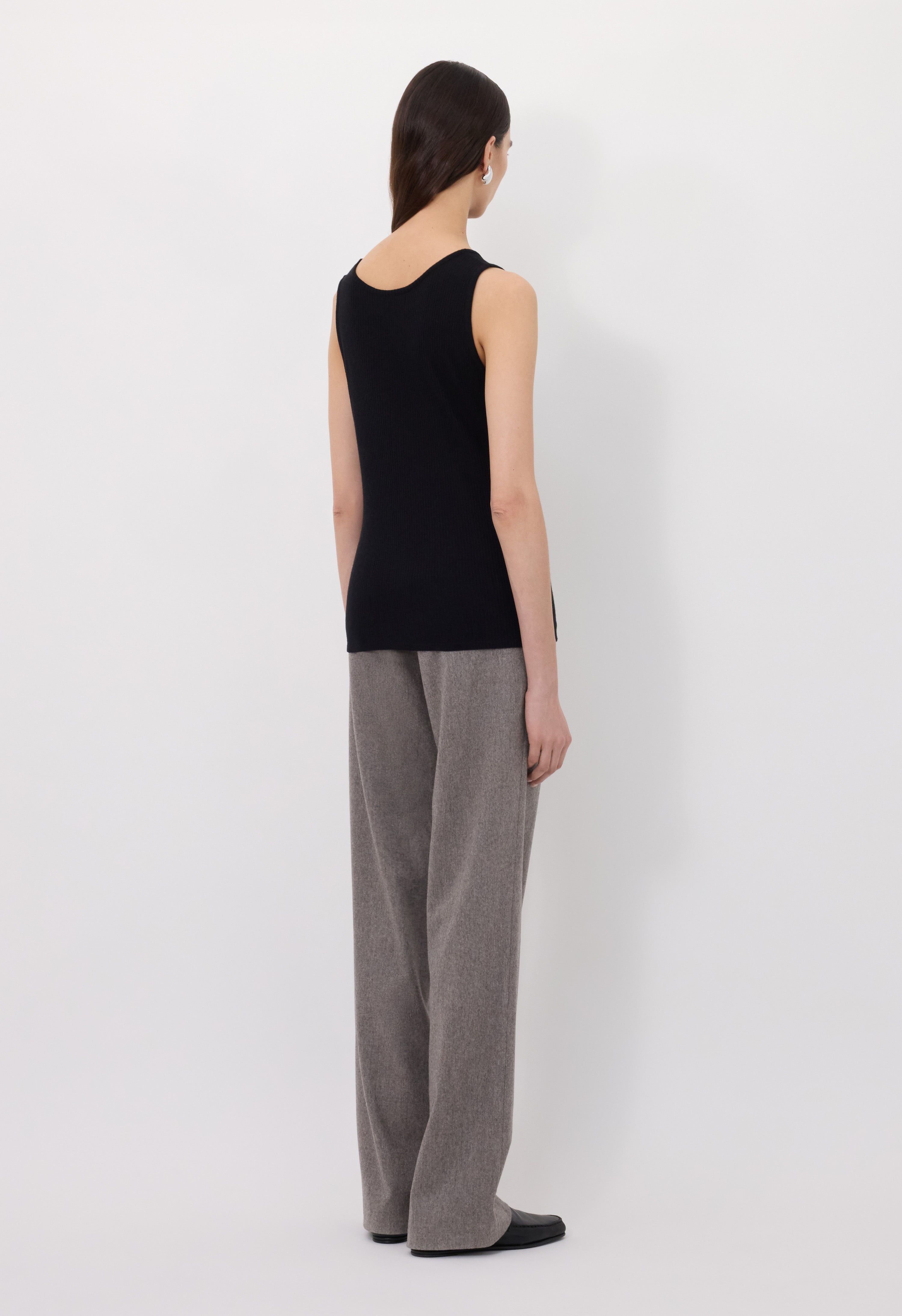 ALICUDI LDS Rib jersey tank top