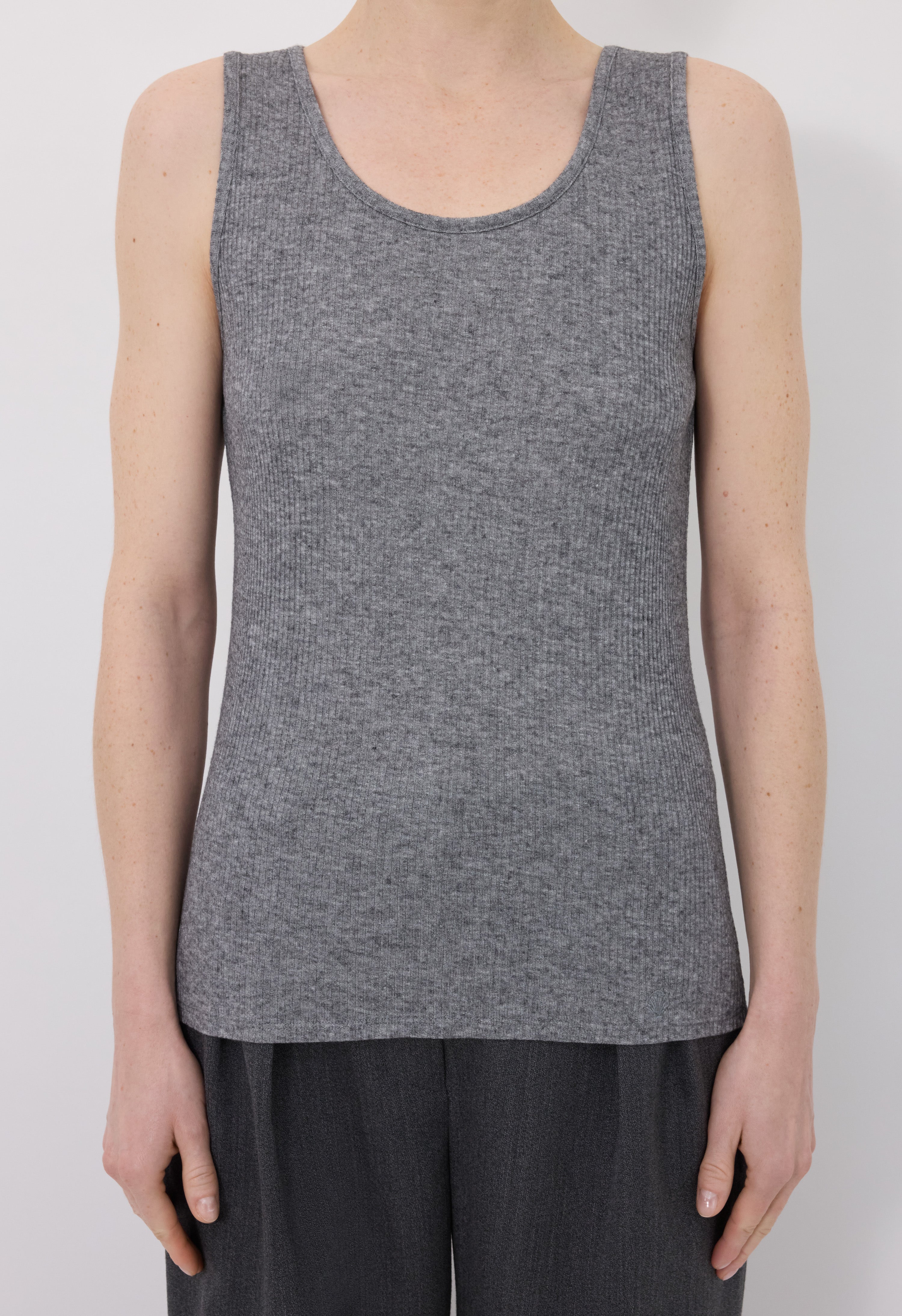 ALICUDI LDS Rib jersey tank top