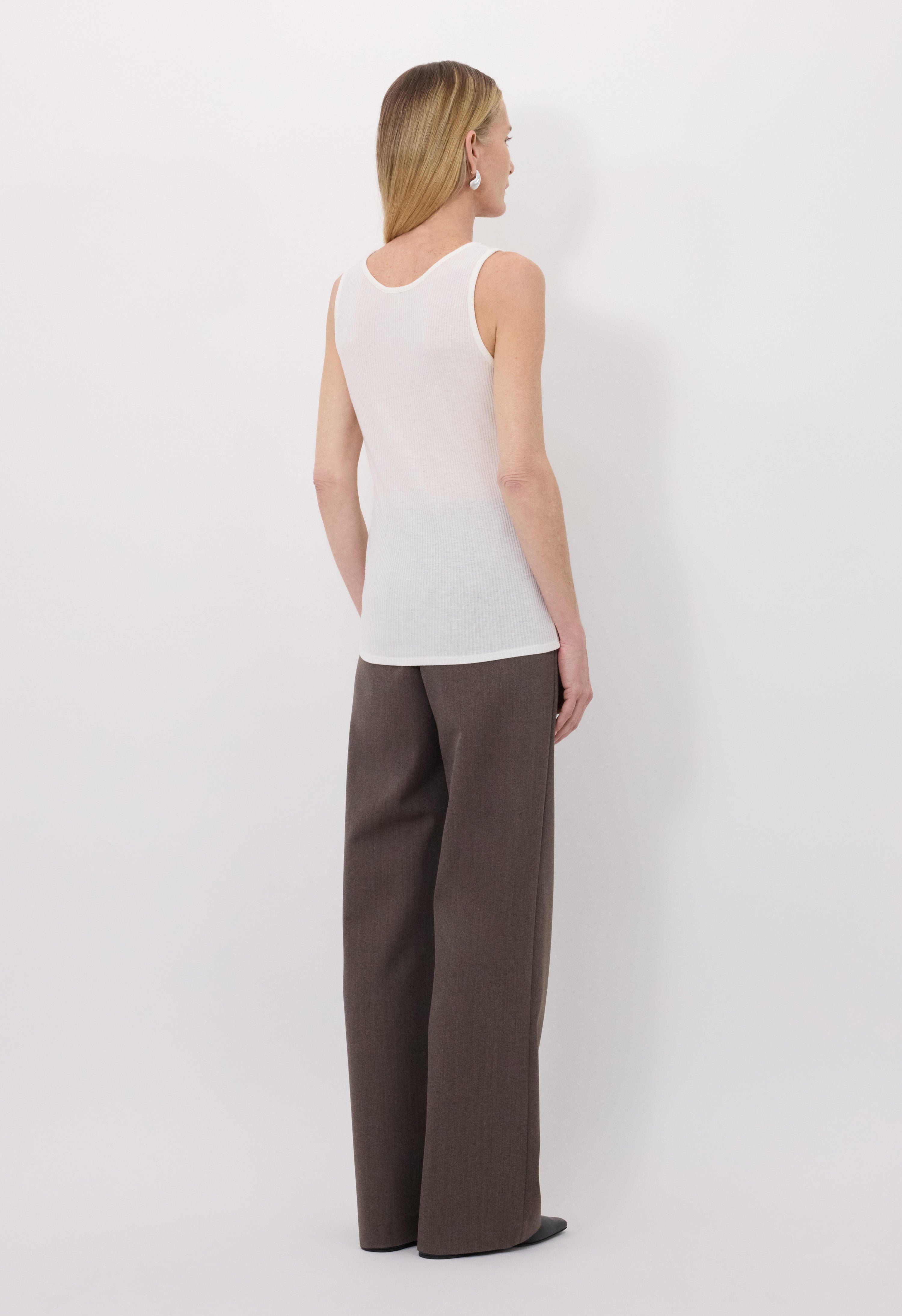ALICUDI LDS Rib jersey tank top