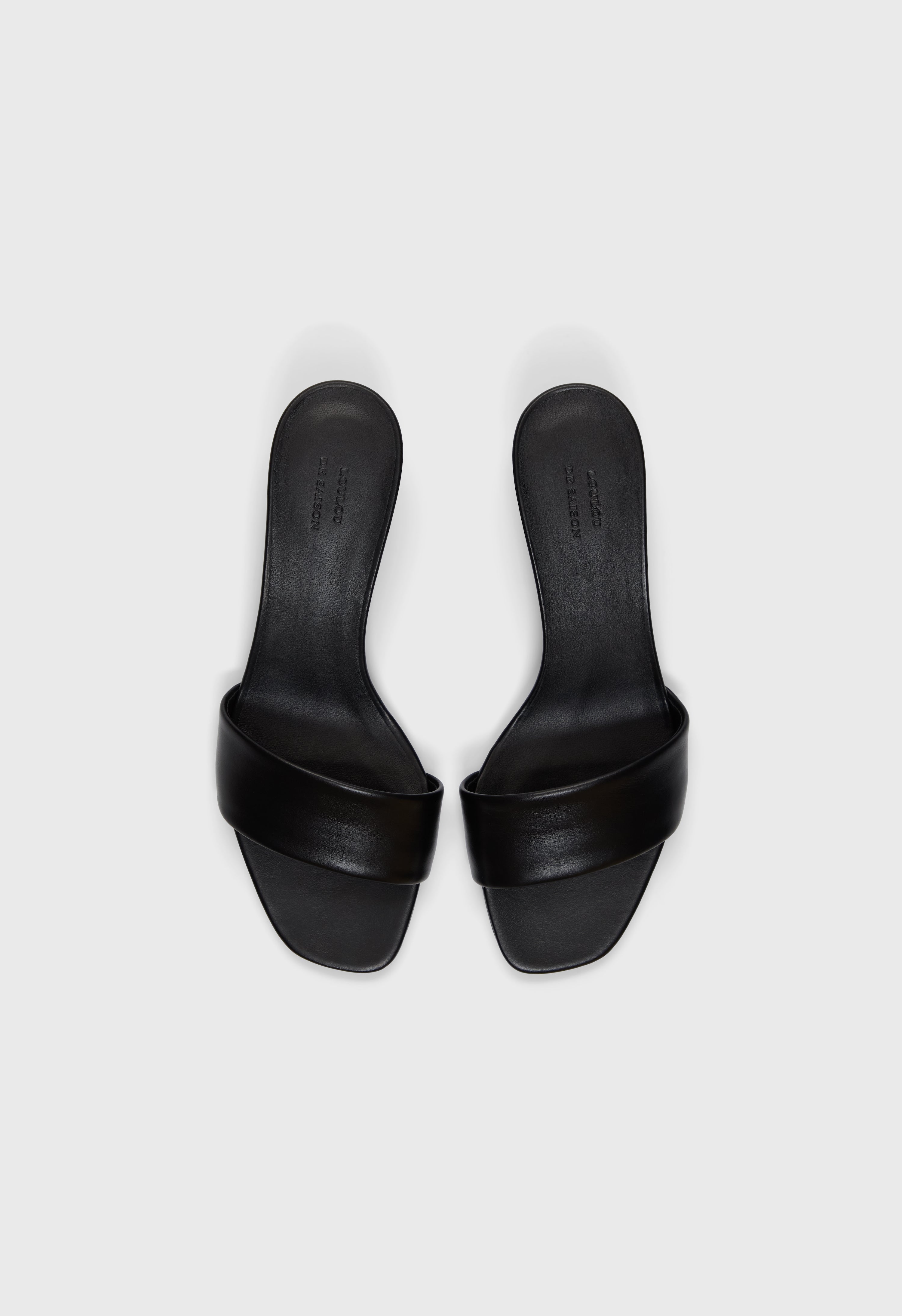 ANDY Kitten heel mule sandals