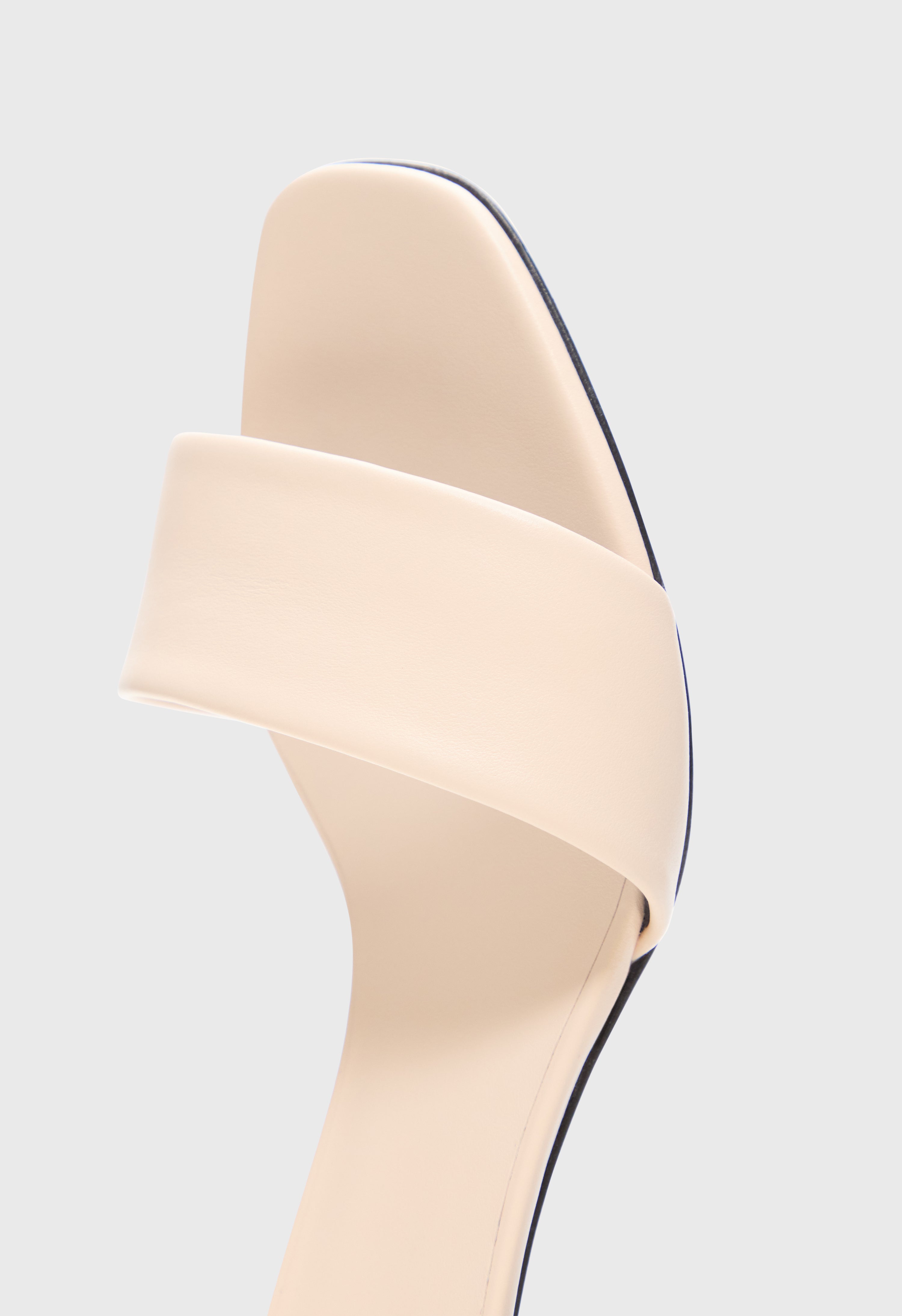 ANDY Kitten heel mule sandals