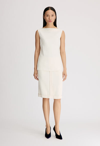 ANI Sleeveless cape top