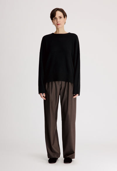 ANTON LDS Pull en cachemire