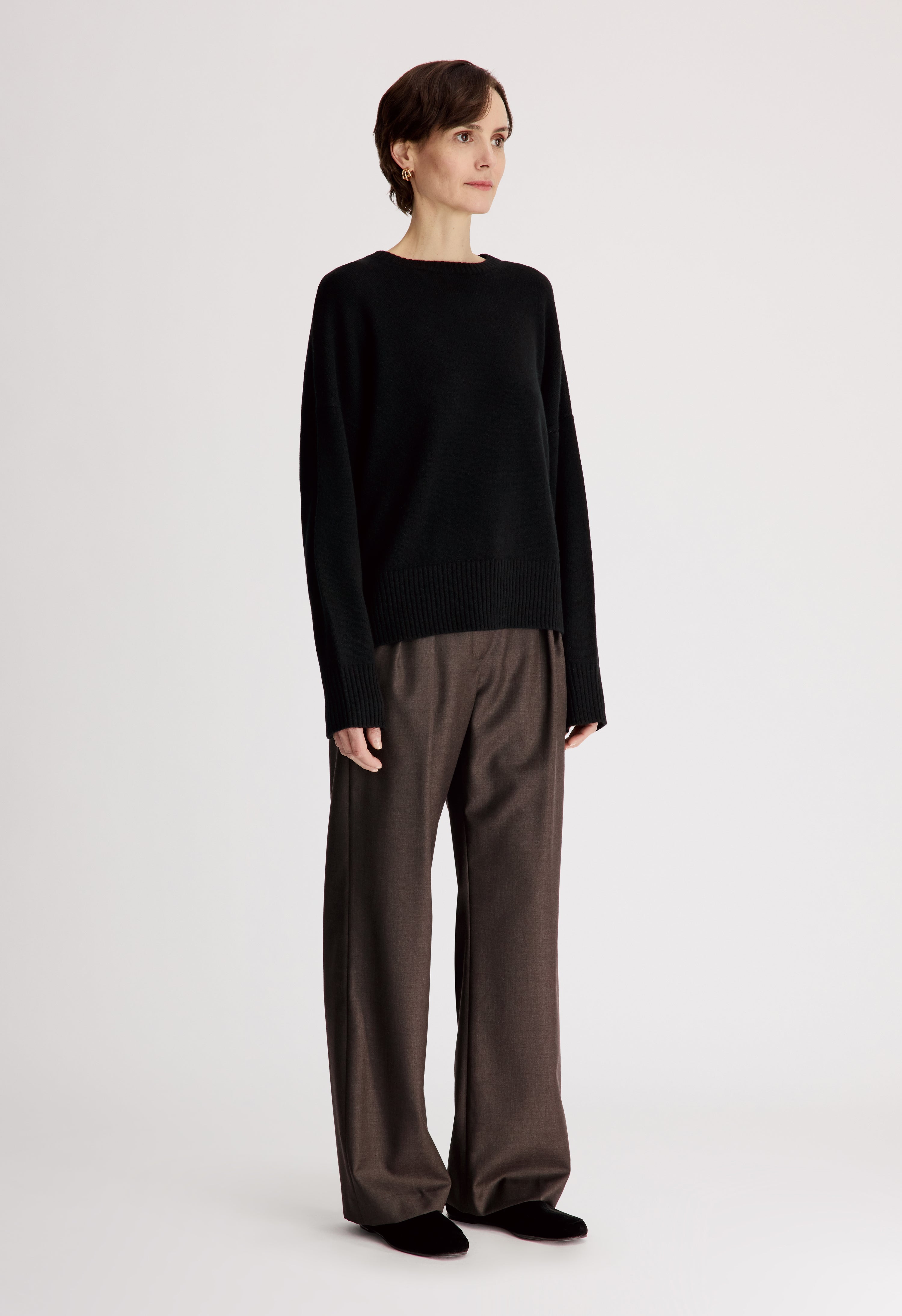 ANTON LDS Pull en cachemire
