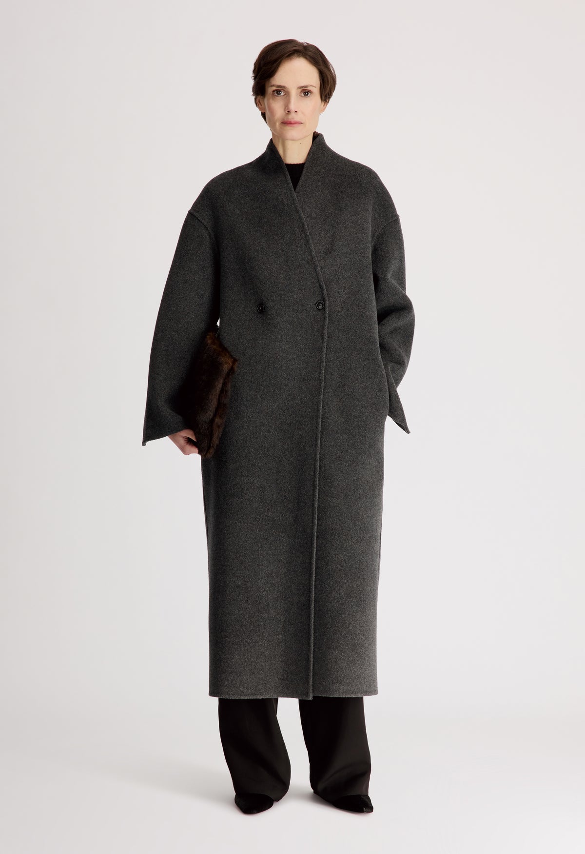 ARIS Oversized double breasted coat