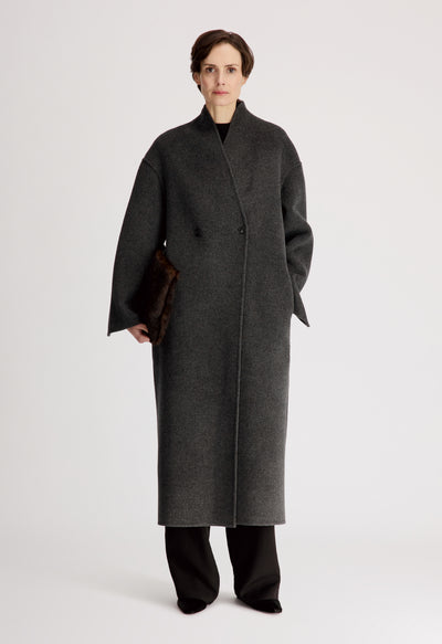 ARIS Oversized double breasted coat