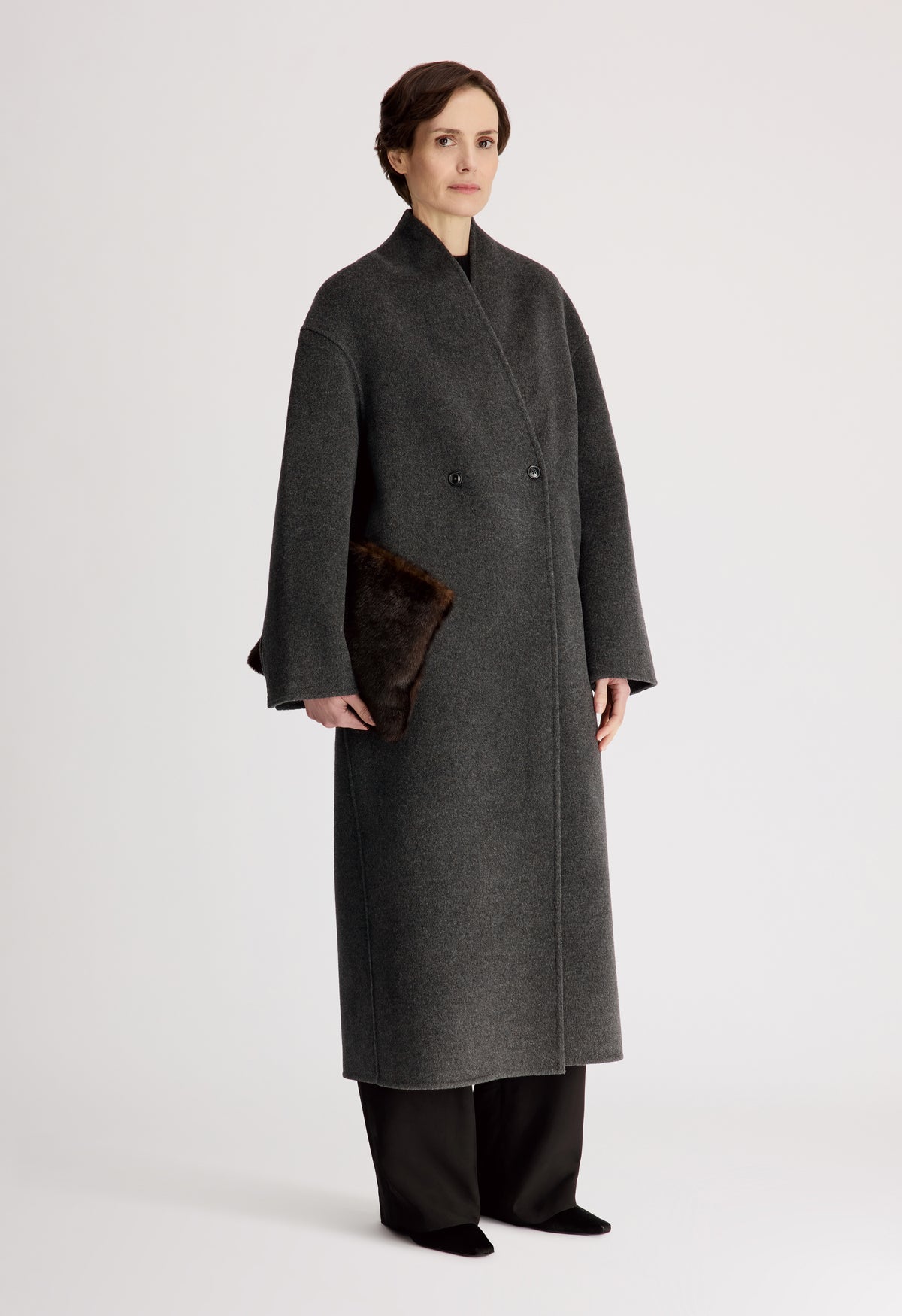 ARIS Oversized double breasted coat