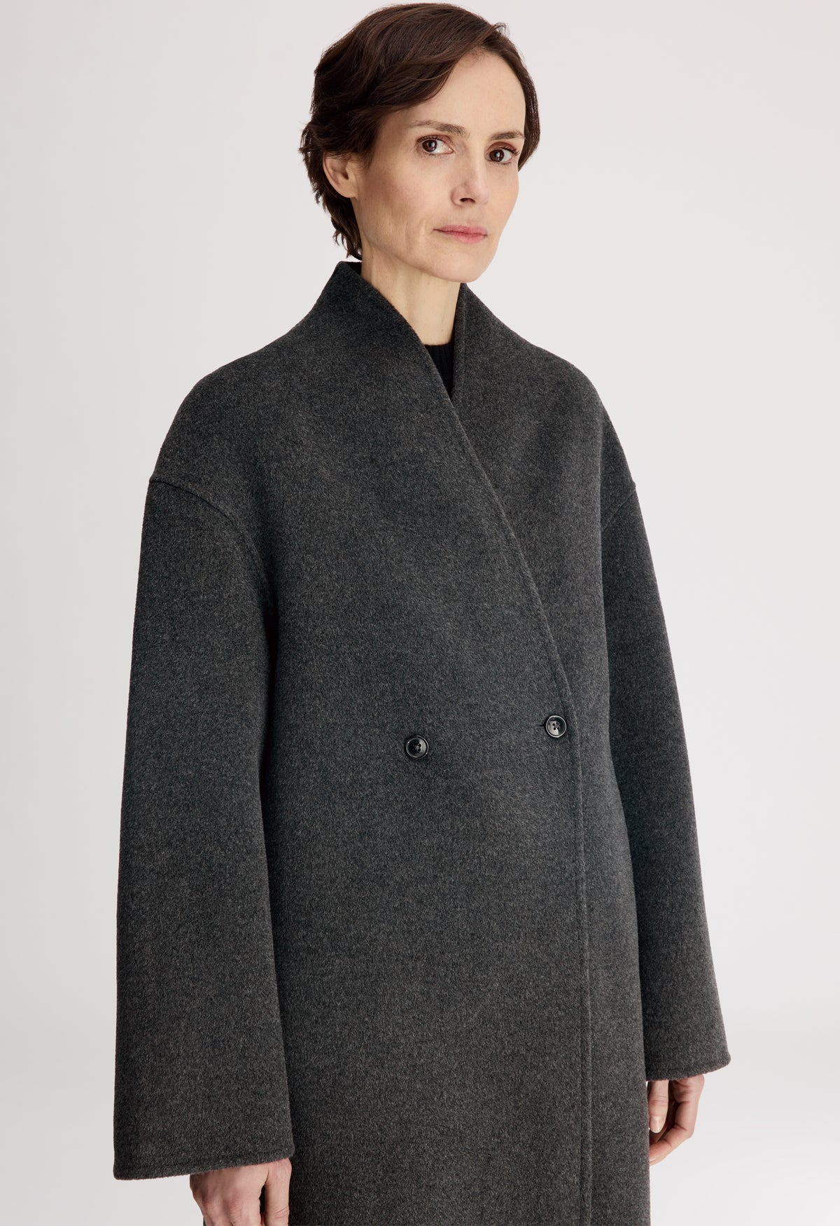 ARIS Oversized double breasted coat