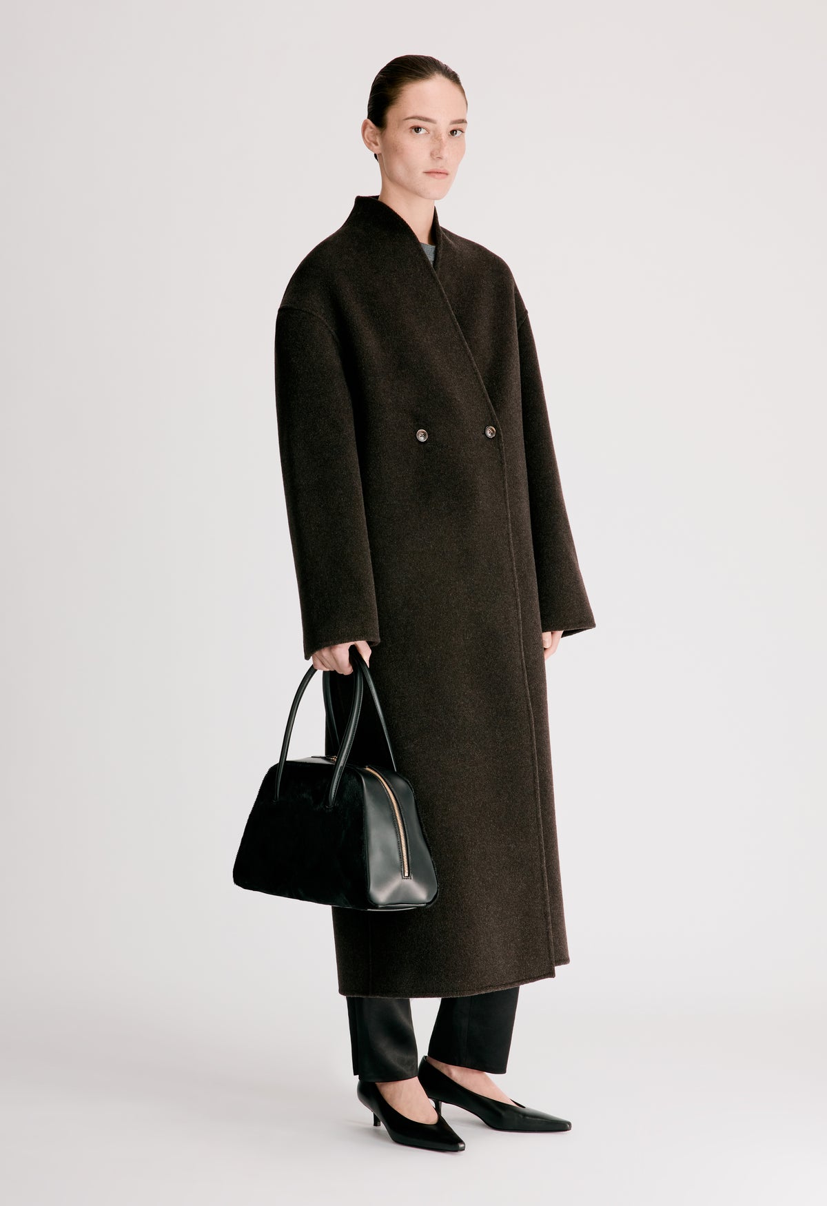 ARIS Oversized double breasted coat