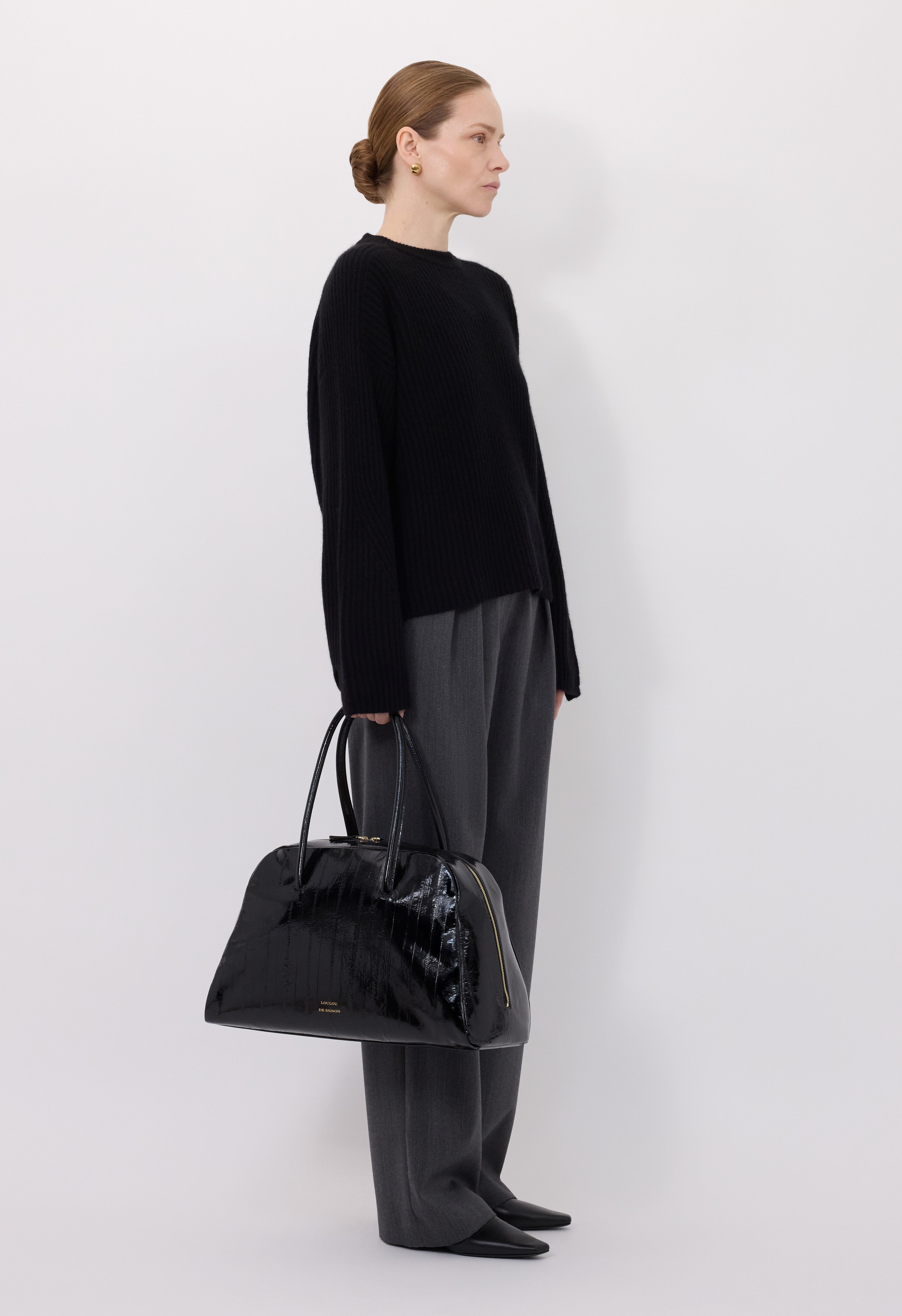 AXEL Ribbed cashmere sweater
