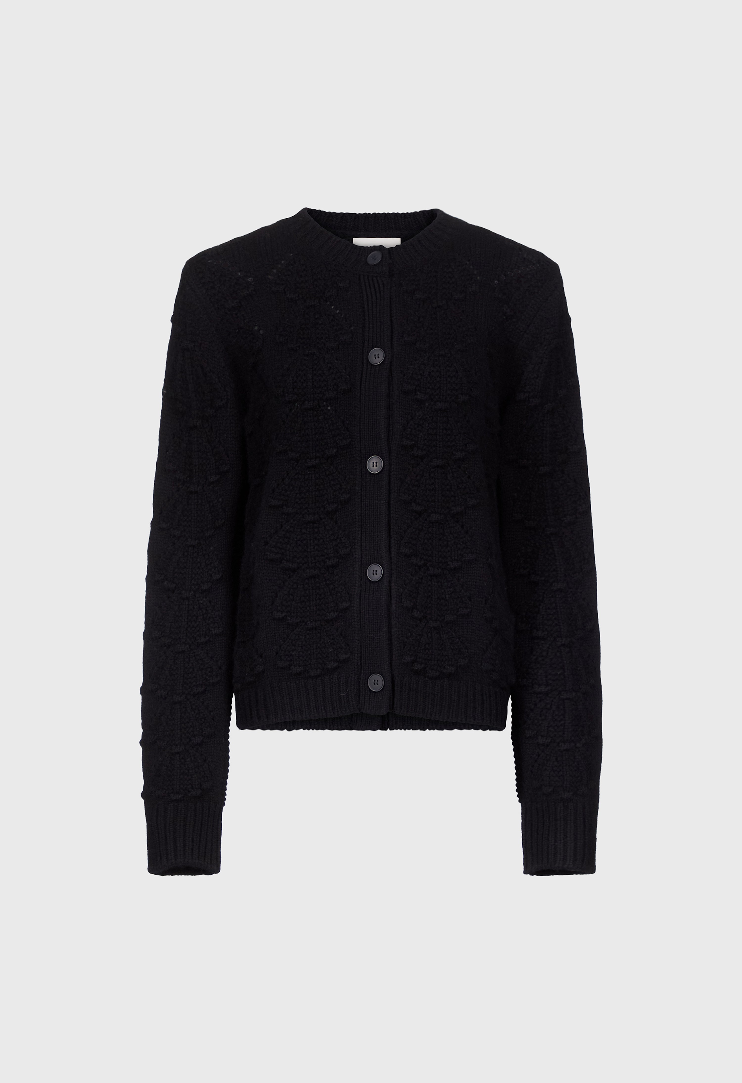 BACH Cashmere crochet cardigan