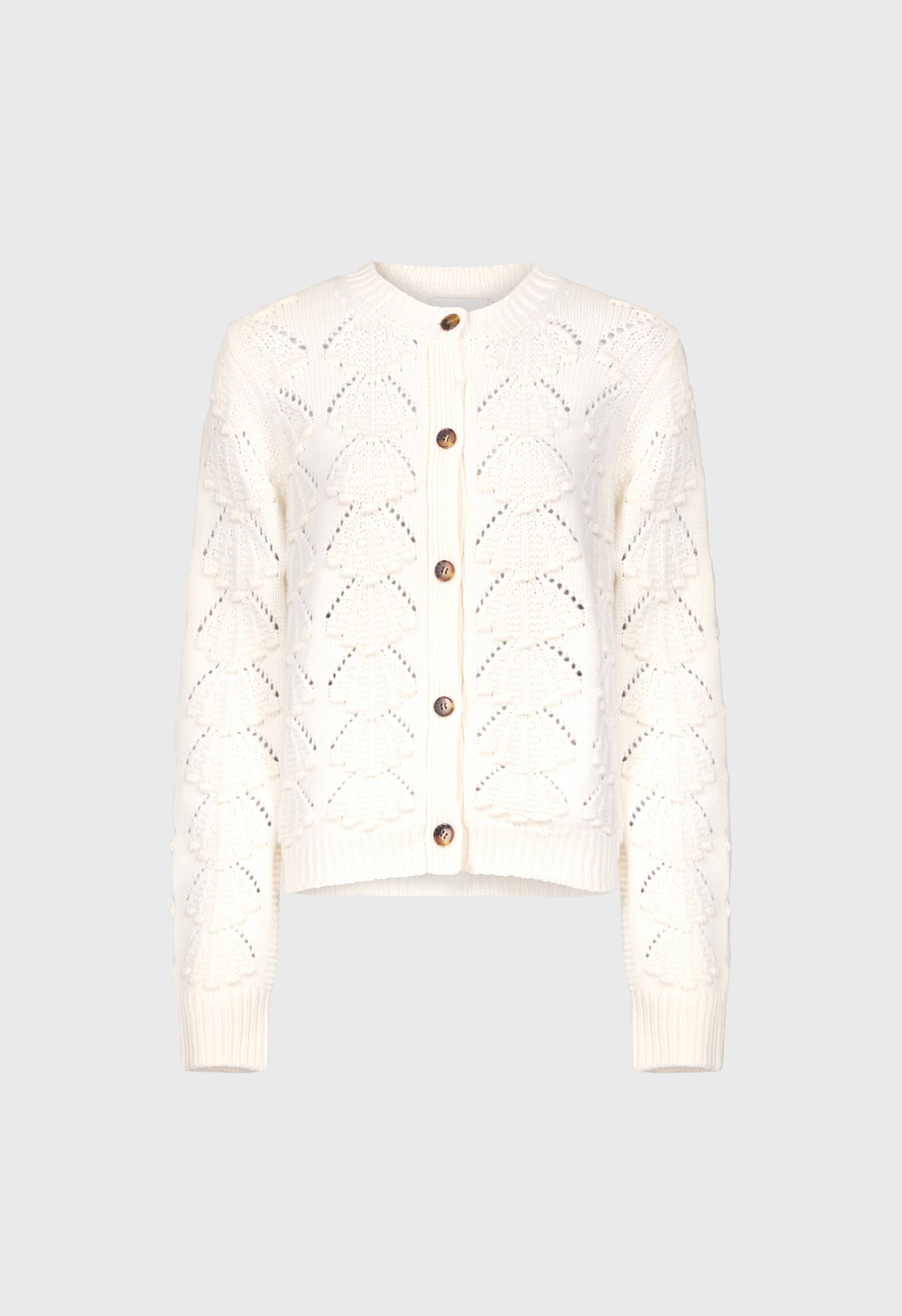 BACH Cashmere crochet cardigan