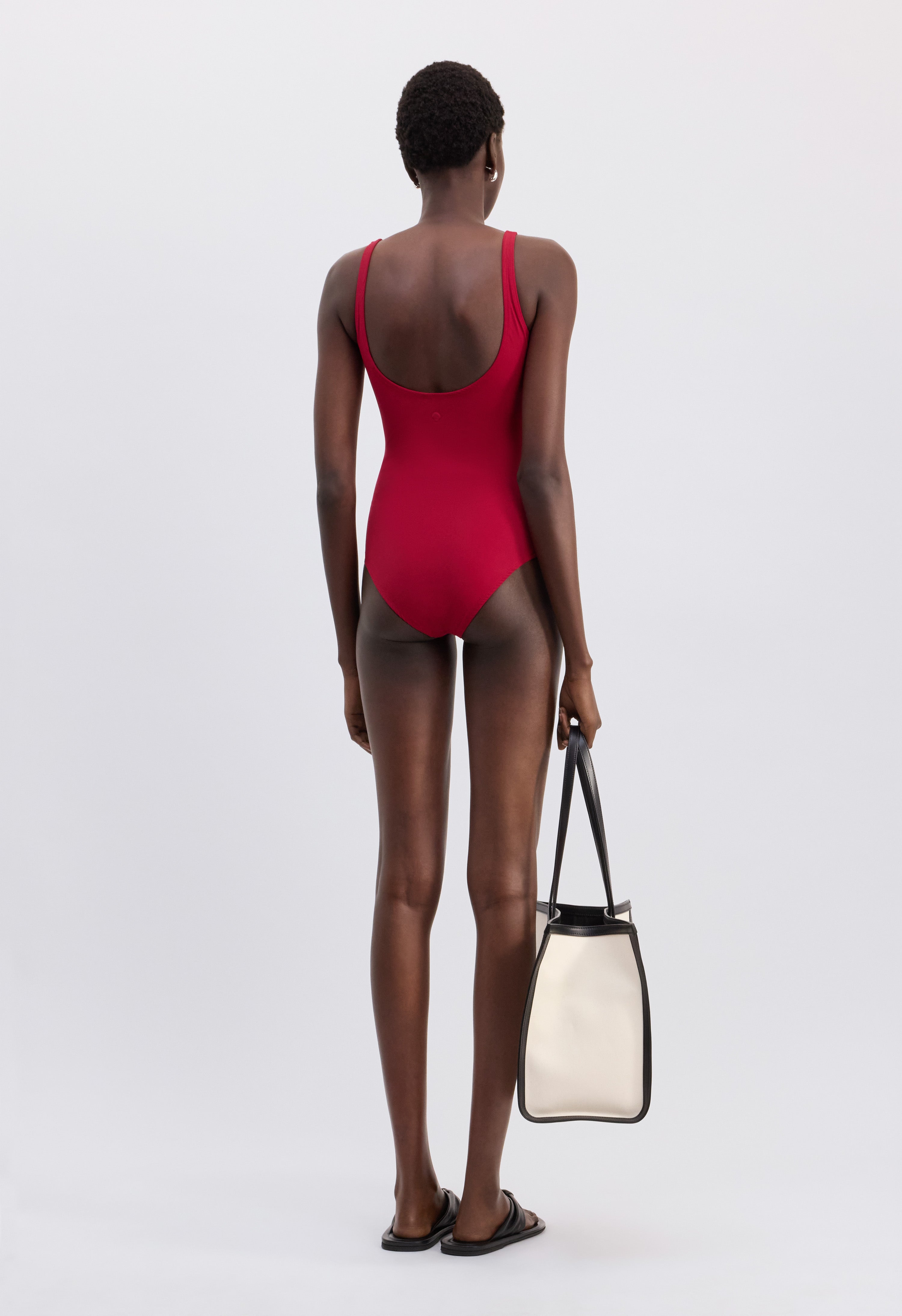 BALTI Zipped swimsuit