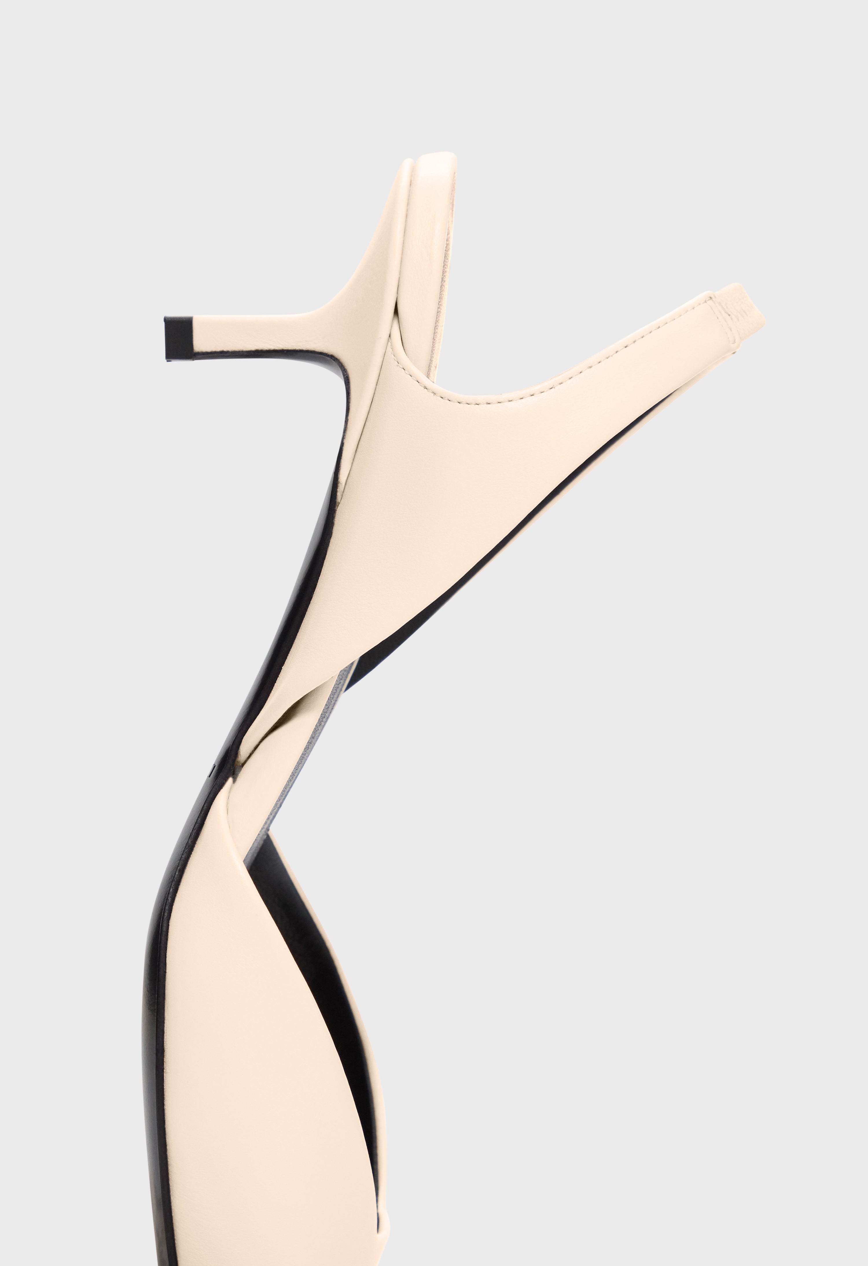 BETSY Calf leather slingback shoes