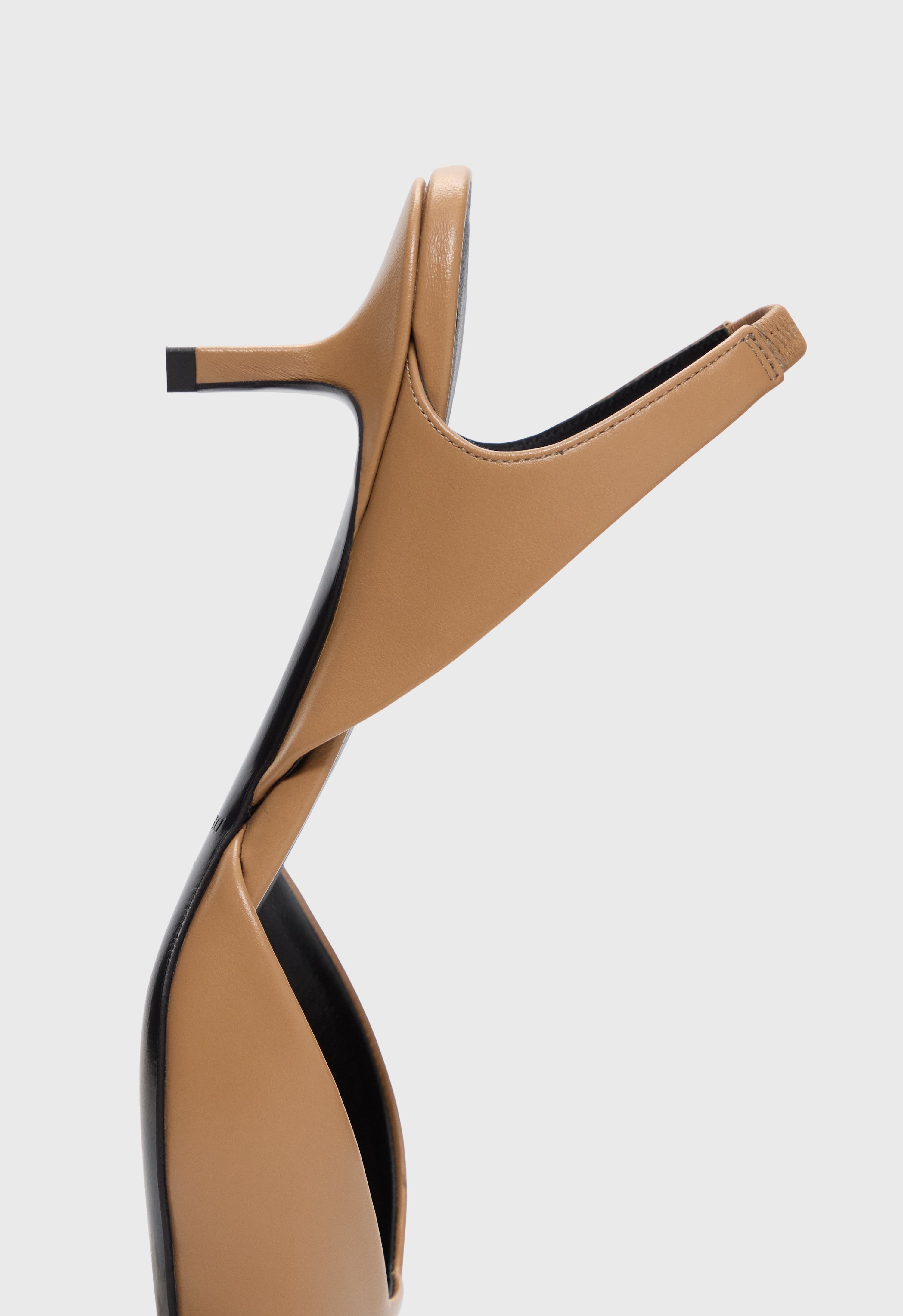 BETSY Calf leather slingback shoes